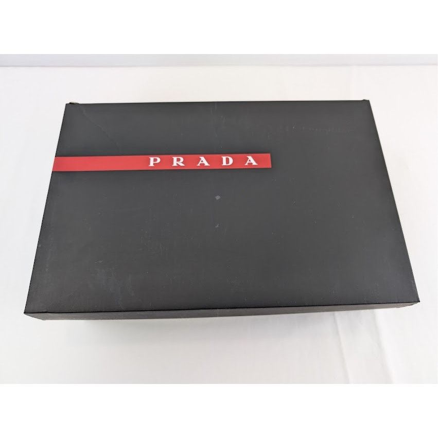 Prada o1rshd1 America's Cup Vernice Bike Sneakers in Papaya Arge Size US 9 / EU 42 - 21 Thumbnail