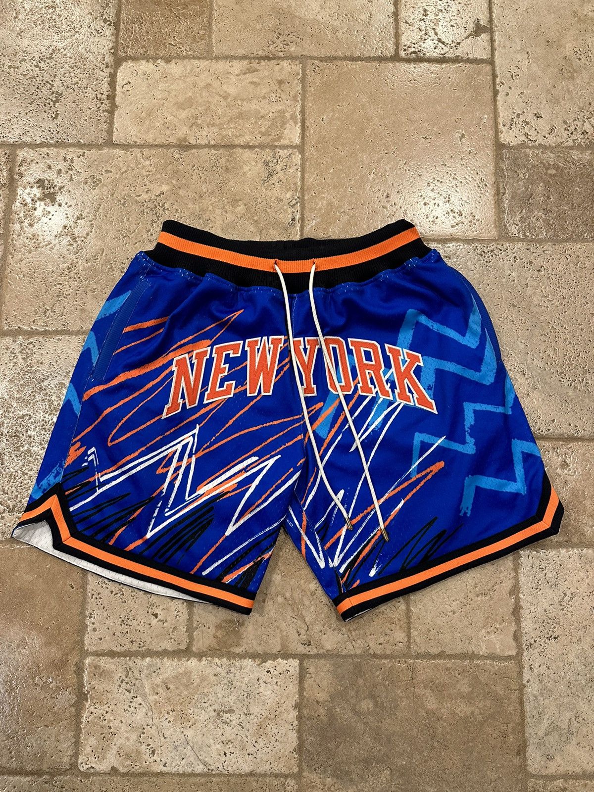 Just Don x Mitchell & Ness New York Knicks Scribble Shorts