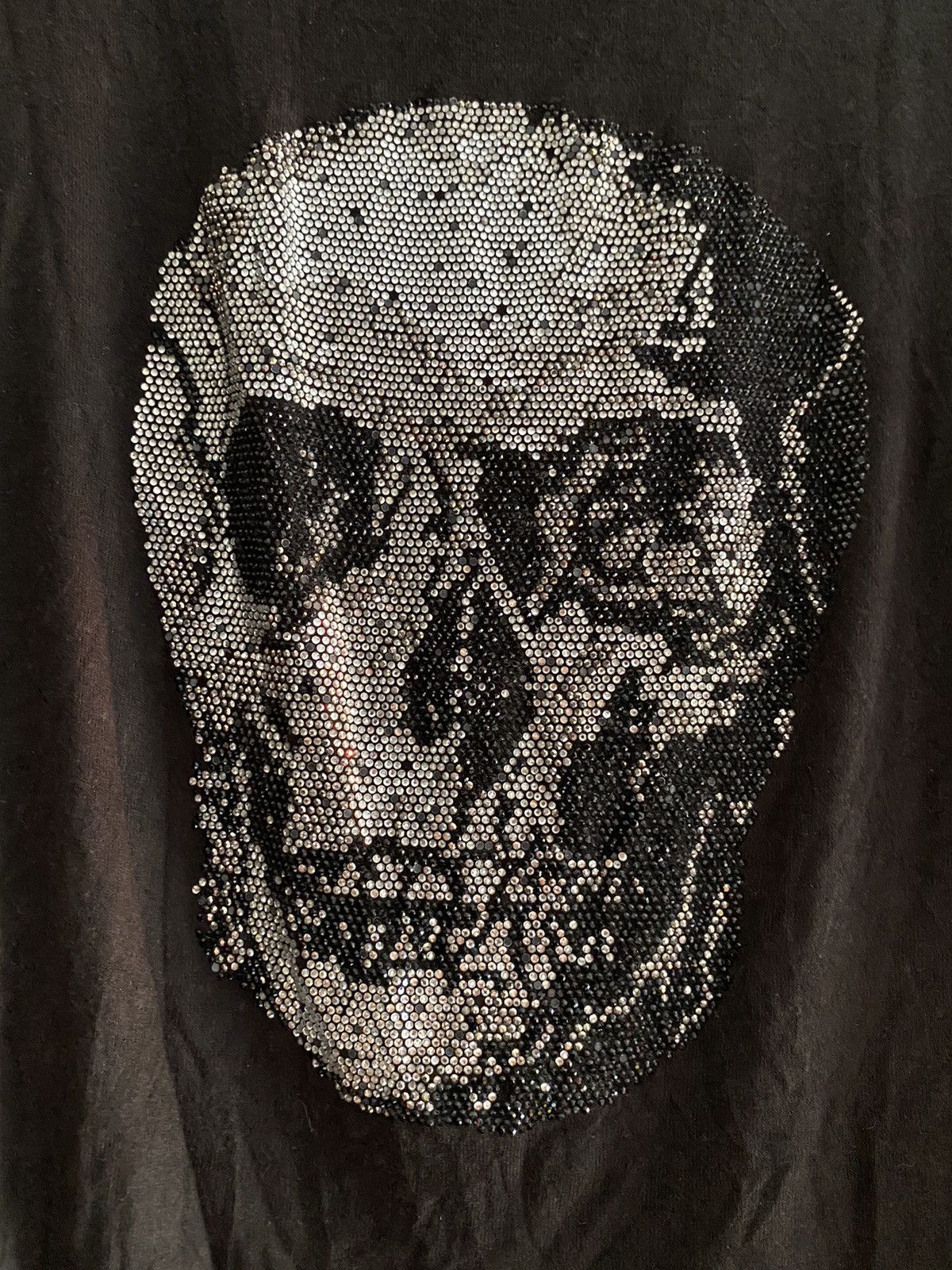 If Six Was Nine × Japanese Brand × Le Grande Bleu (L.G.B.) 2000s Ai&Ge glitter skull tshirt Size US XL / EU 56 / 4 - 3 Thumbnail