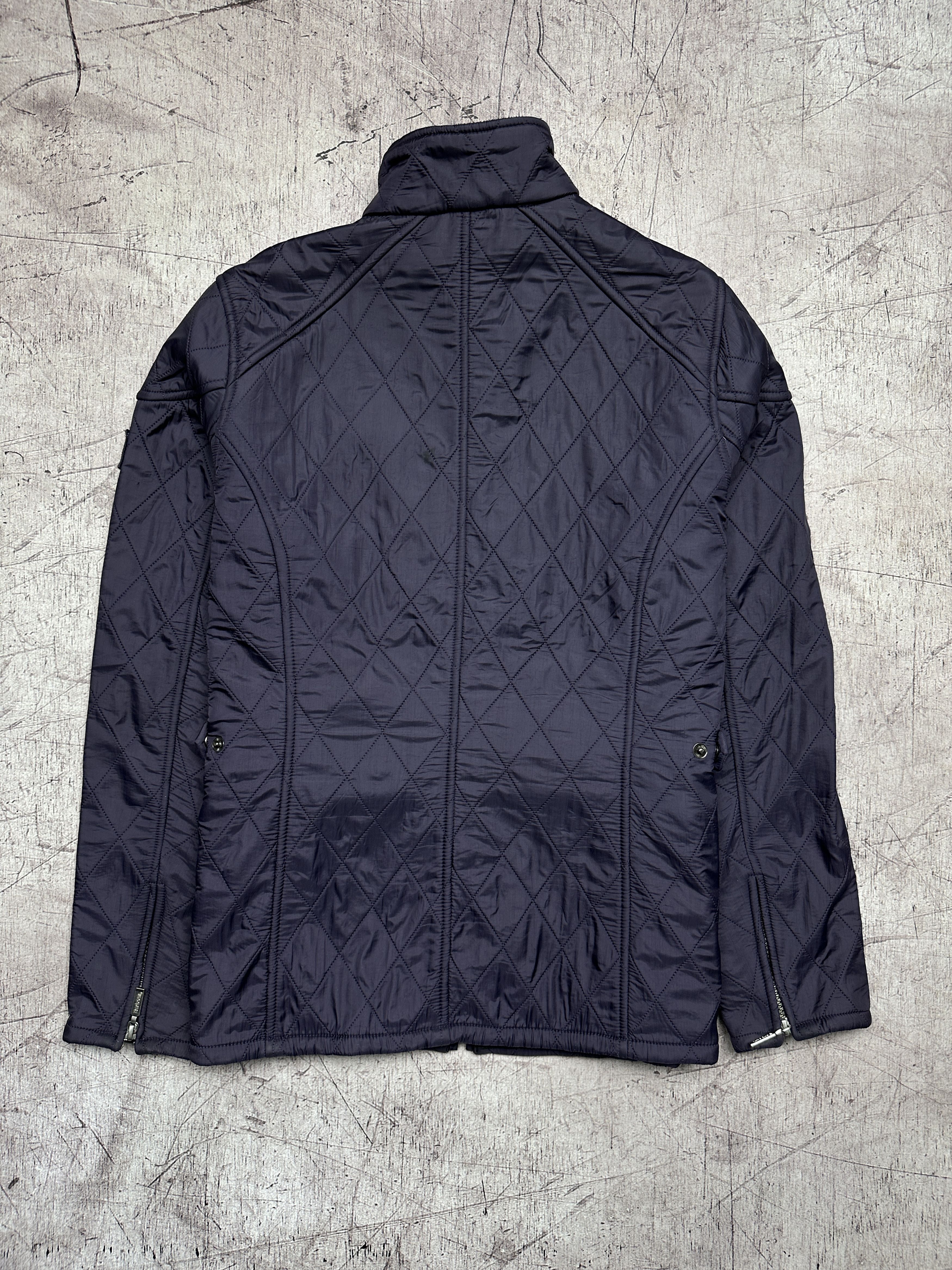 Barbour Barbour International Vintage Womens Trials Quilted Jacket Size L / US 10 / IT 46 - 9 Thumbnail