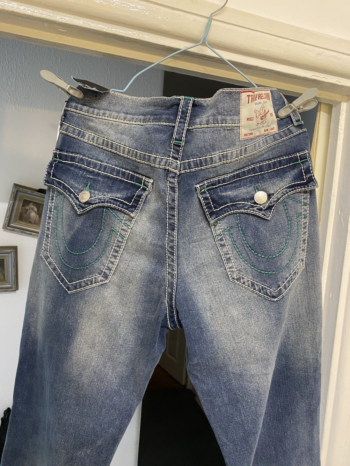 True Religion True Religion Jeans - Ricky Super T Flap Jeans Size US 32 / EU 48 - 1 Thumbnail