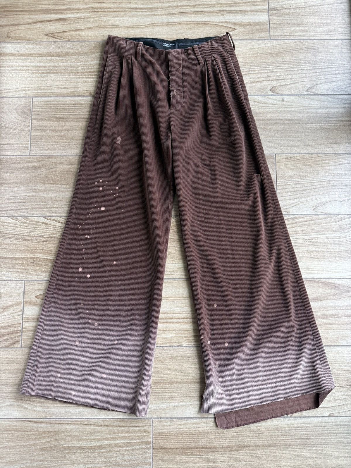 Enfants Riches Deprimes Enfants Riches Déprimés Wide-Leg Corduroy Trousers Size US 32 / EU 48 - 1 Thumbnail
