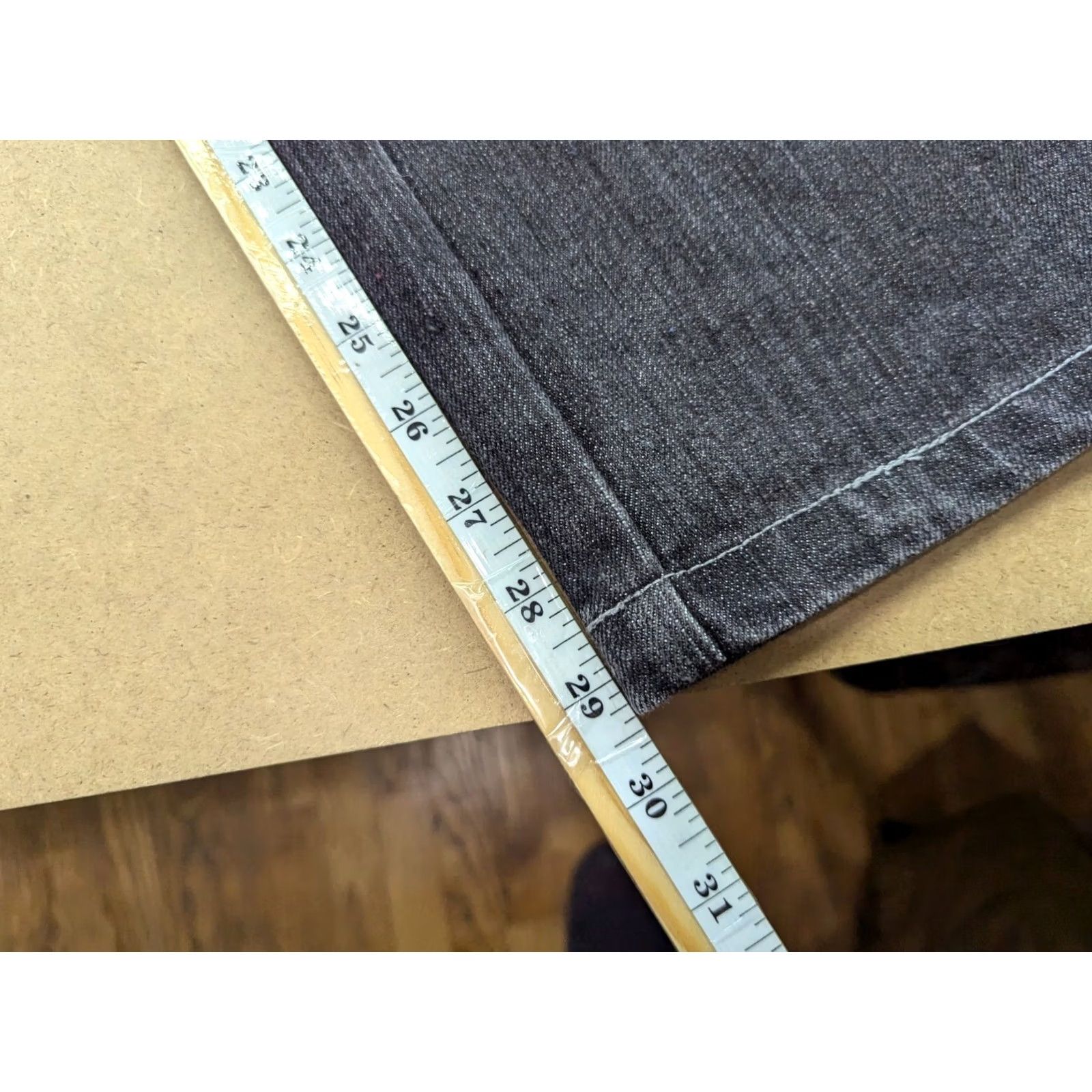 ESPIRIT VINTAGE Raw Blue Sacred Spirit Jeans W33 L29.5 Black Green Wings Straight Unisex Adults Jeans Mens Womens Boys Girls Size US 33 - 7 Thumbnail