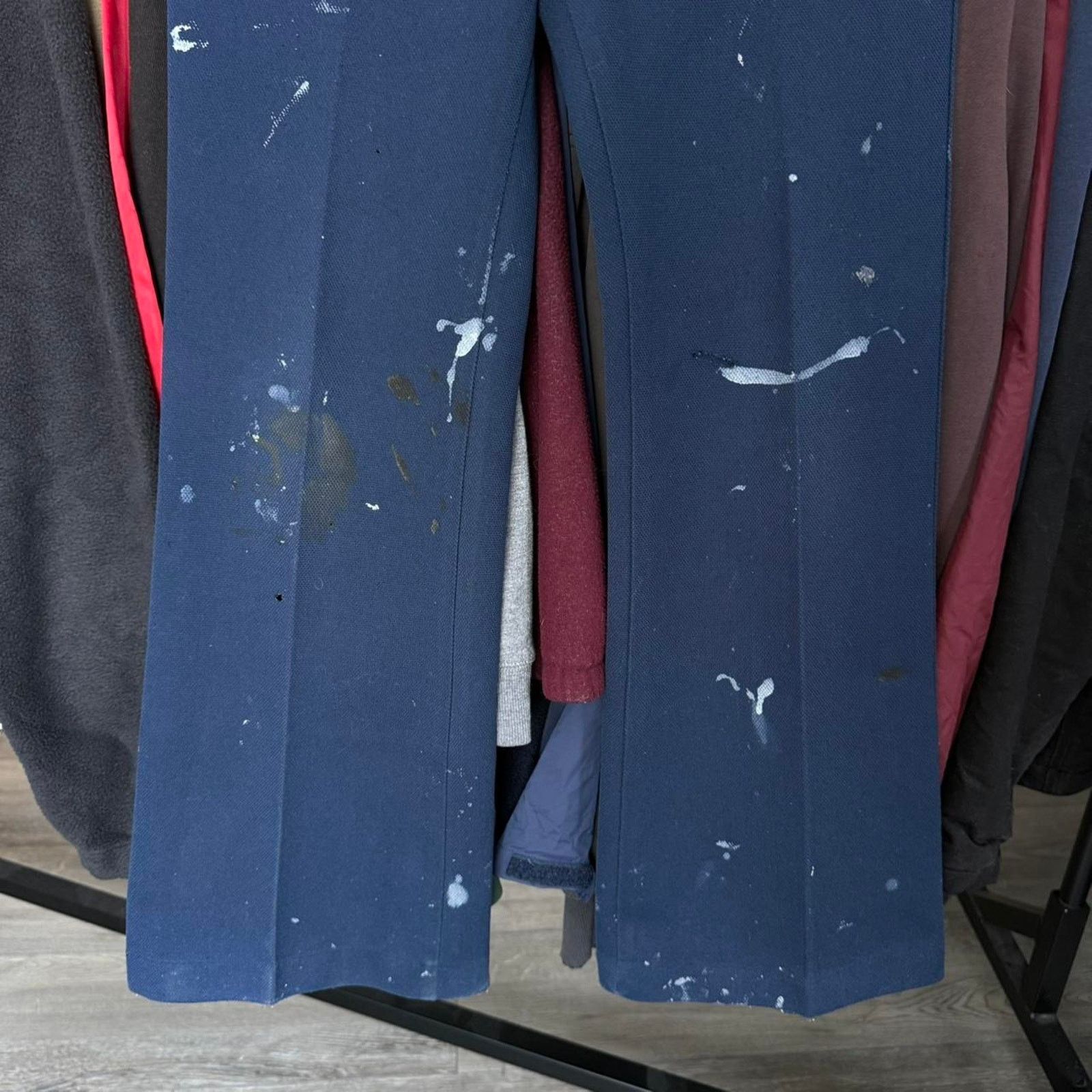 Farah Vintage 70s Farah Bootcut Pants With Distressing Size US 29 - 3 Thumbnail