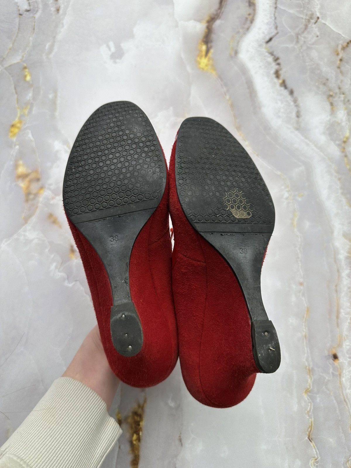 Japanese Brand Vintage Suede Platform Shoes Size US 8 / IT 38 - 8 Thumbnail