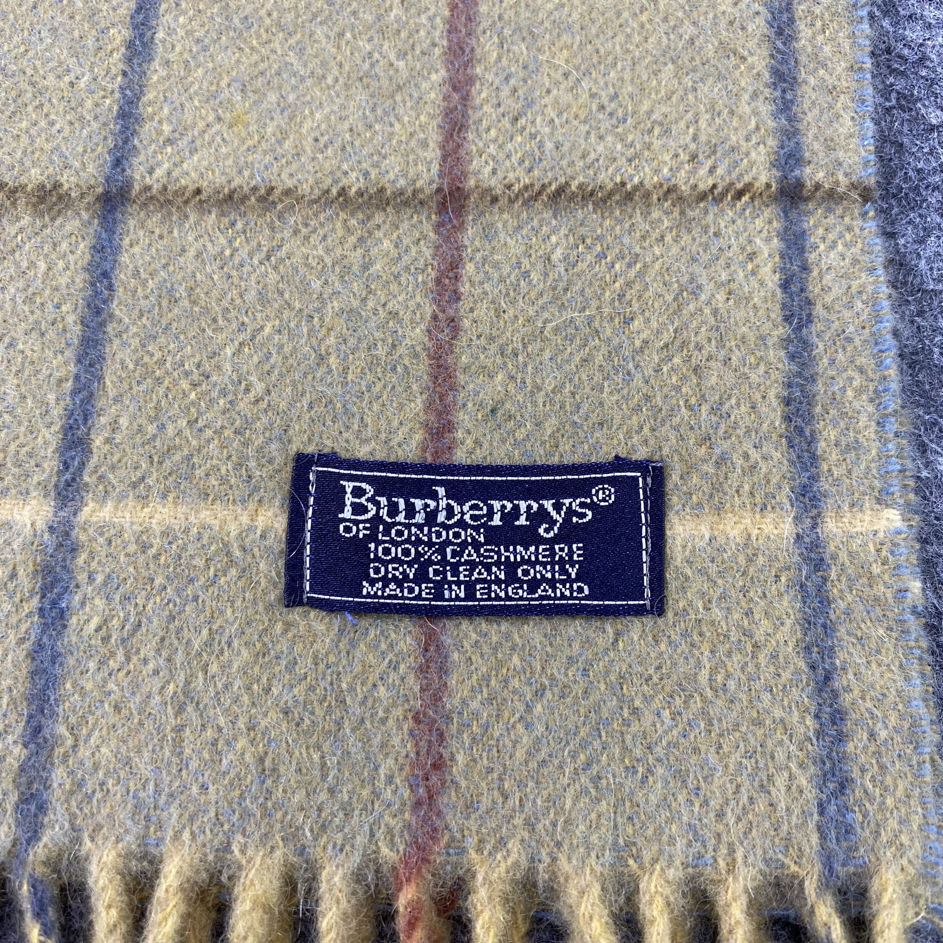 Burberry Burberry Cashmere Scarf / Muffler / Neckwear-K055 Size ONE SIZE - 5 Thumbnail