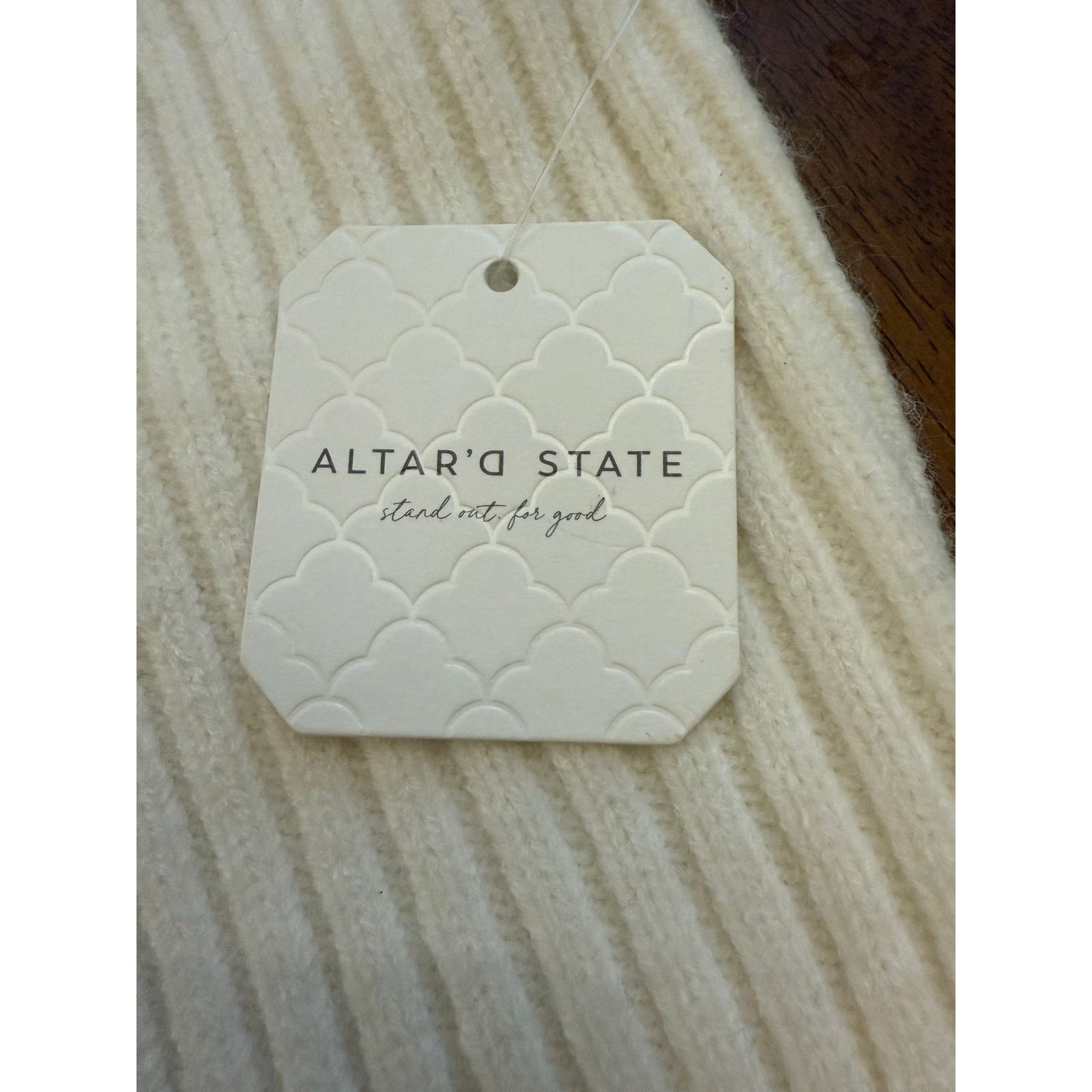 Other NWT Altar'd State Cropped Ribbed Turtleneck Sweater Small Size S / US 4 / IT 40 - 5 Thumbnail