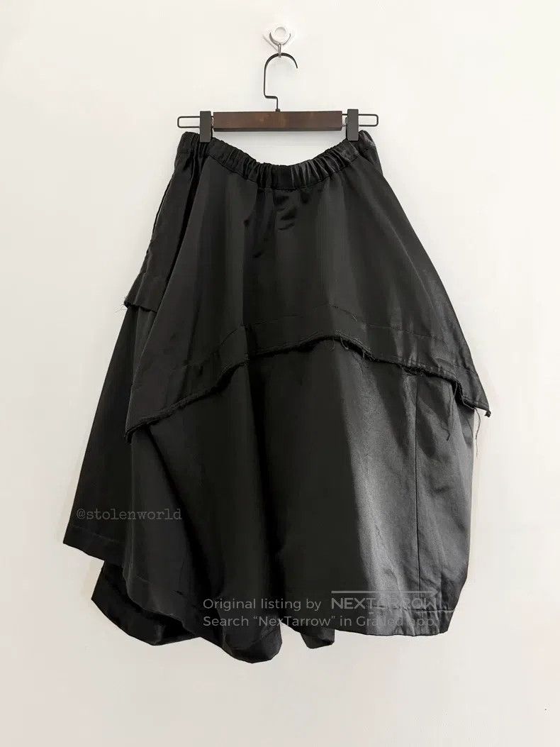 Comme des Garcons Comme Des Garcons size S 3D silhouette frayed hem skirt Size 22" - 4 Thumbnail