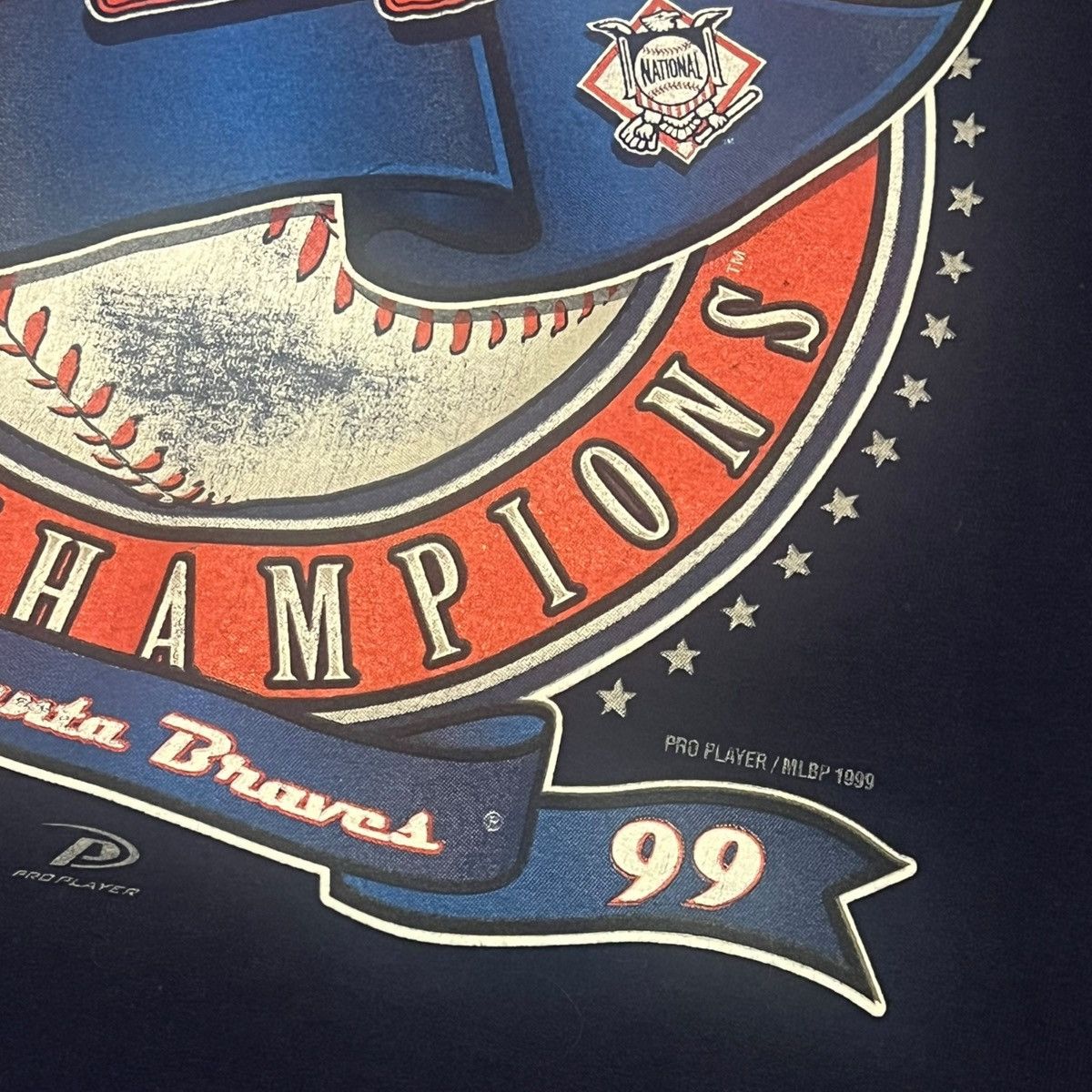 Pro Player Vintage 1999 Atlanta Braves National League Champions Shirt Size US L / EU 52-54 / 3 - 3 Thumbnail