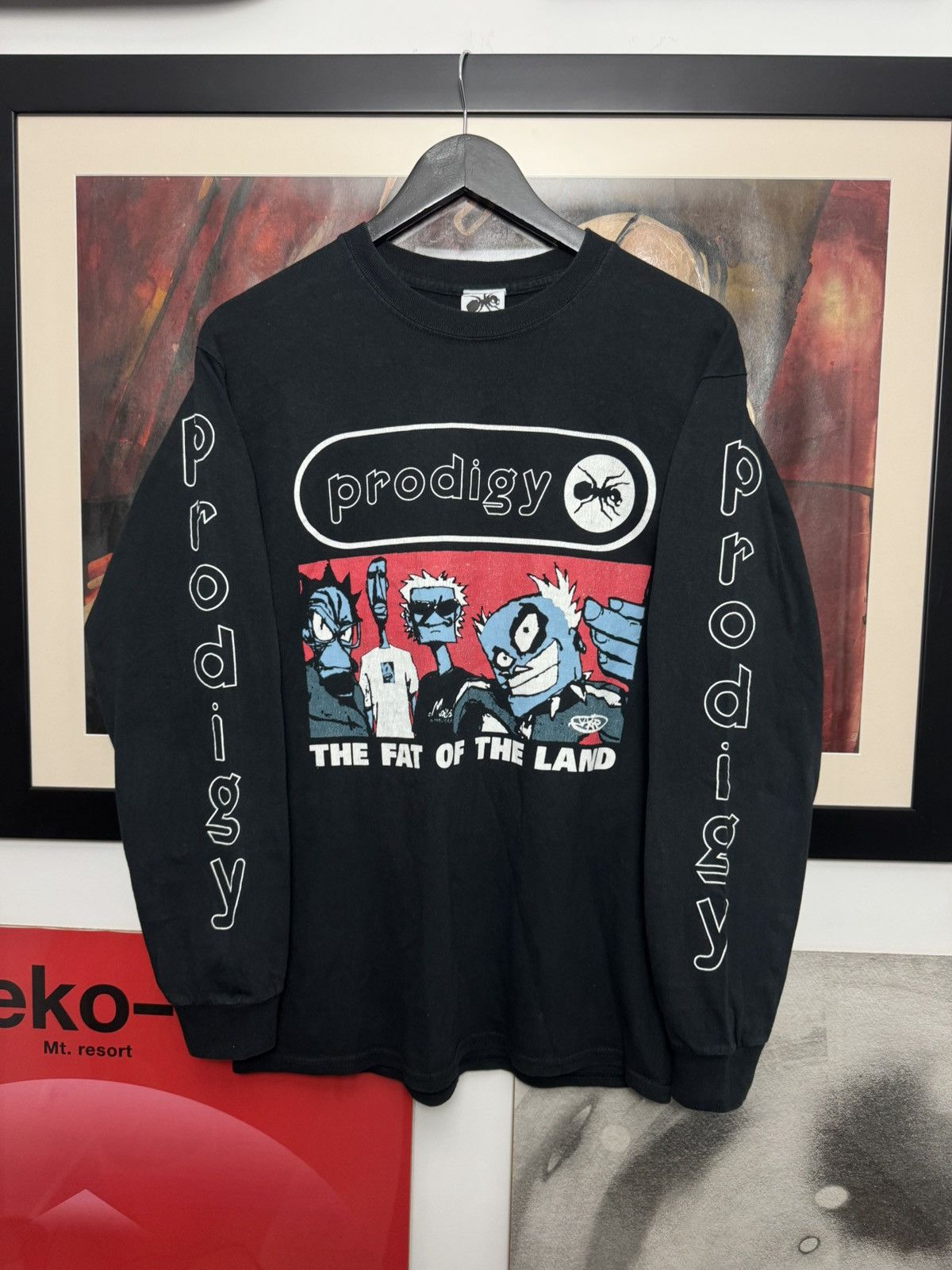 The Prodigy Vintage The Fat If The Land Band Longsleeve Rare
