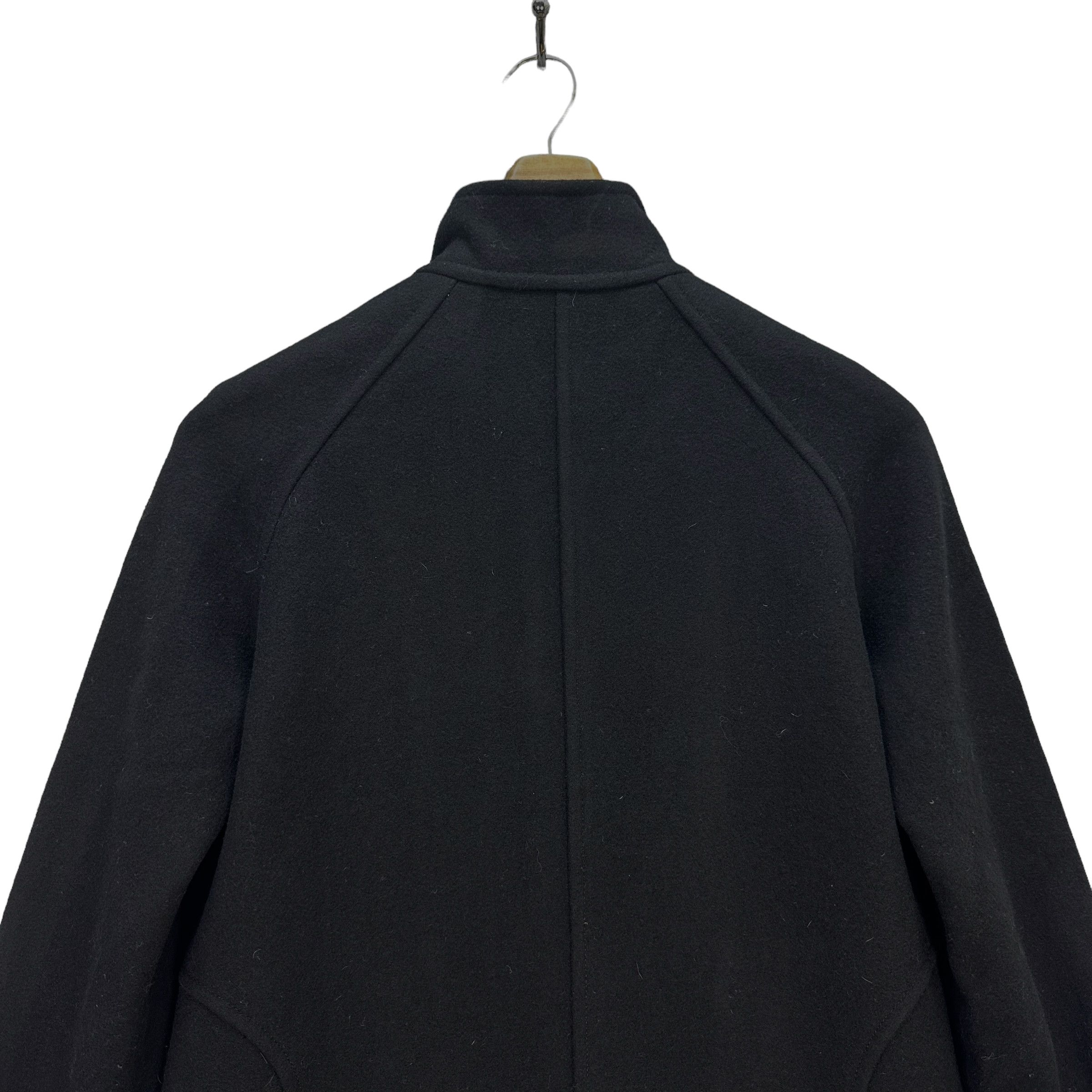 Courreges VINTAGE COURREGES WOOL ZIPPER OVERCOAT JACKET #7672-163 Size S / US 4 / IT 40 - 11 Thumbnail