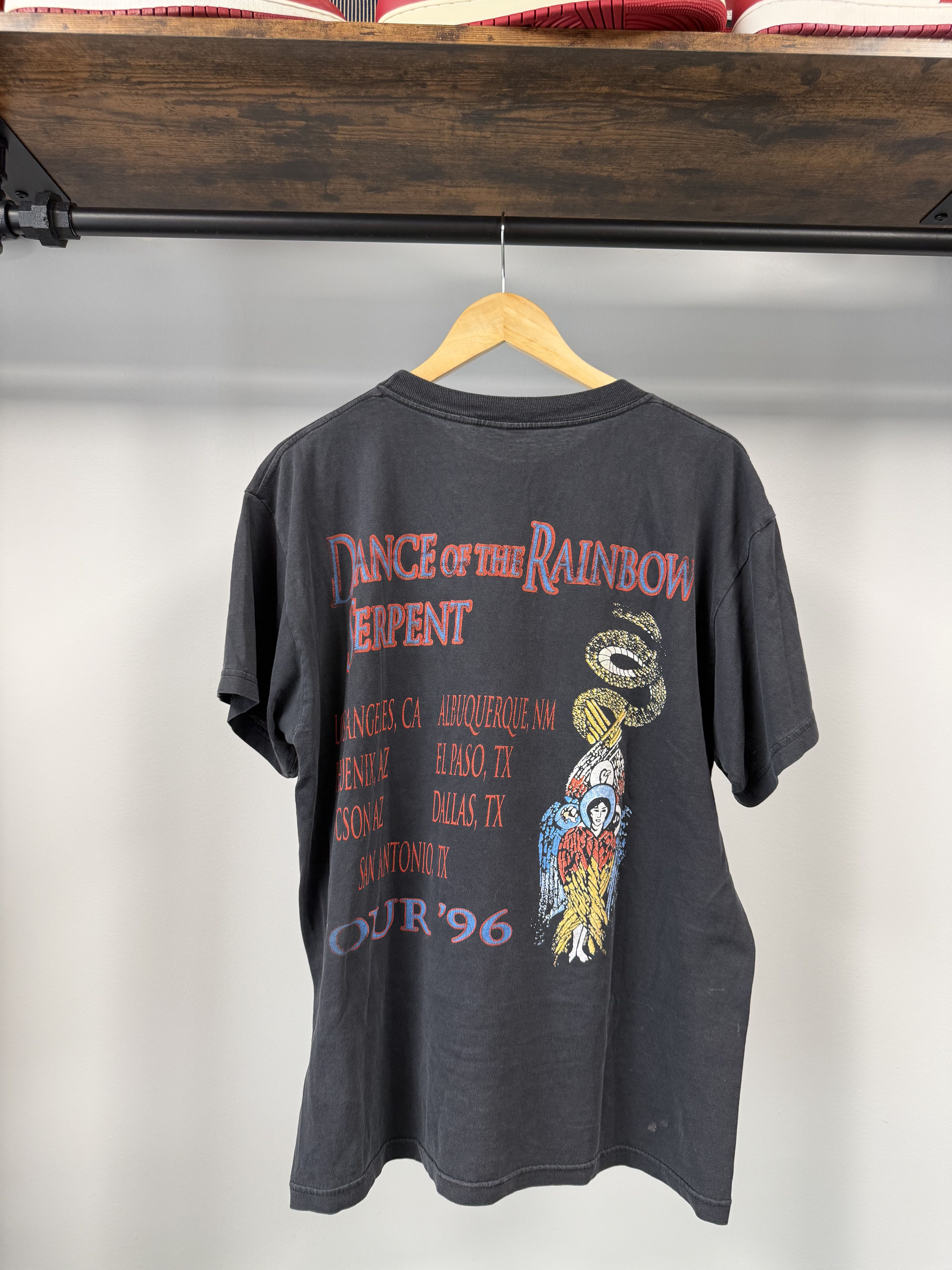 Vintage 1996 Carlos Santana "Dance of the Rainbow Serpent" Tee - L Size US L / EU 52-54 / 3 - 3 Thumbnail