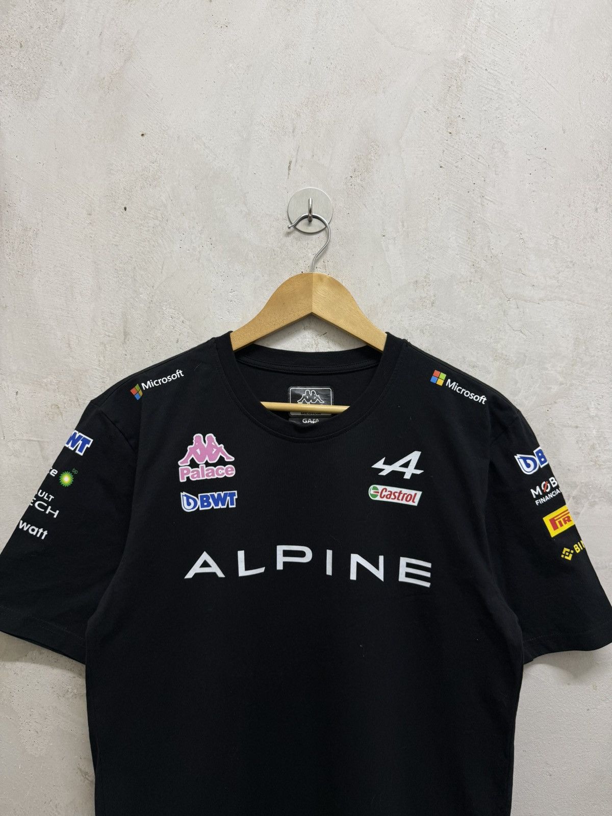 Kappa × Palace AW23 Palace X Kappa Alpine F1 Team Men Tshirt Size US M / EU 48-50 / 2 - 3 Thumbnail