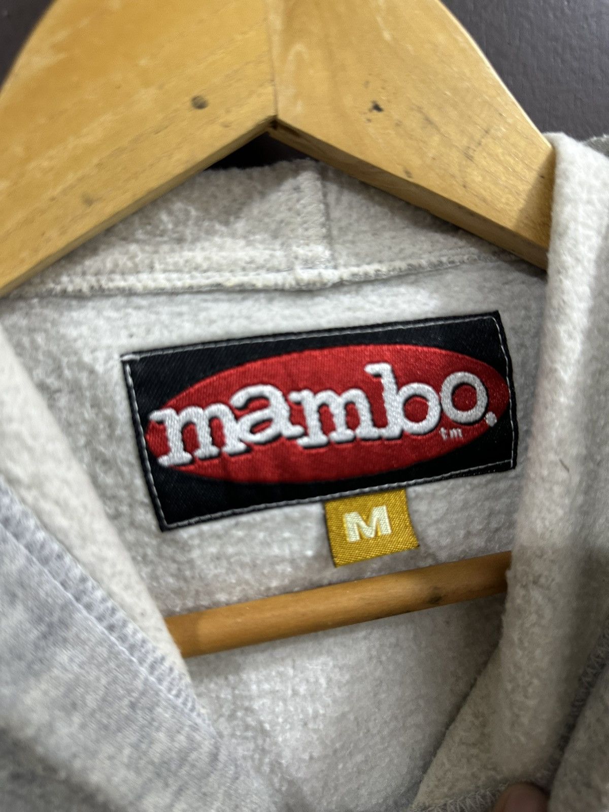Mambo × Vintage Vintage 1990 Mambo Hardwear Hoodie (Grey) Size US XXL / EU 58 / 5 - 6 Thumbnail