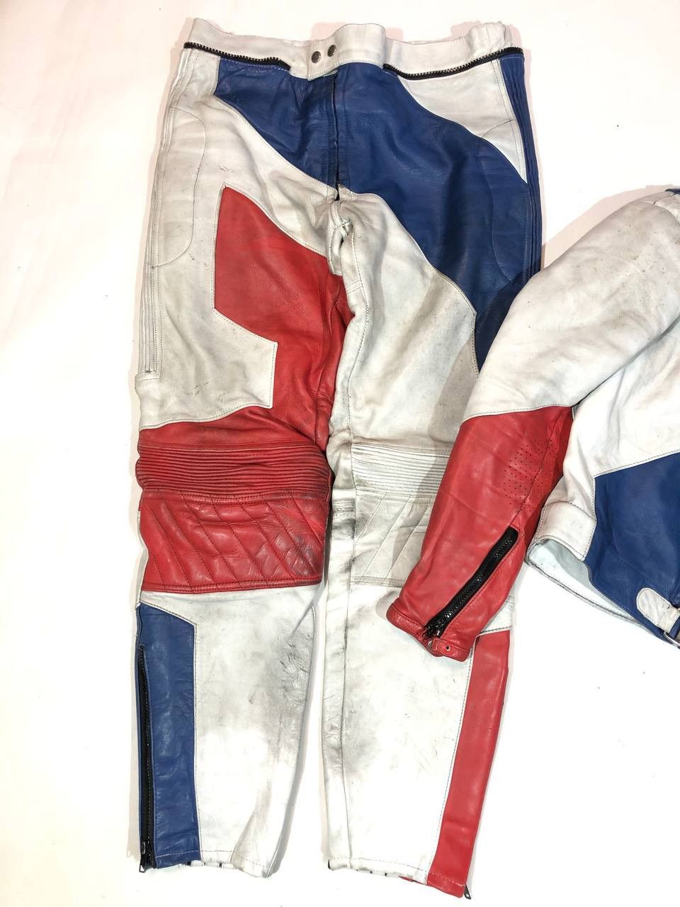 Other Wintex Vintage 80s Leather Overall Racing Moto Size US L / EU 52-54 / 3 - 3 Thumbnail