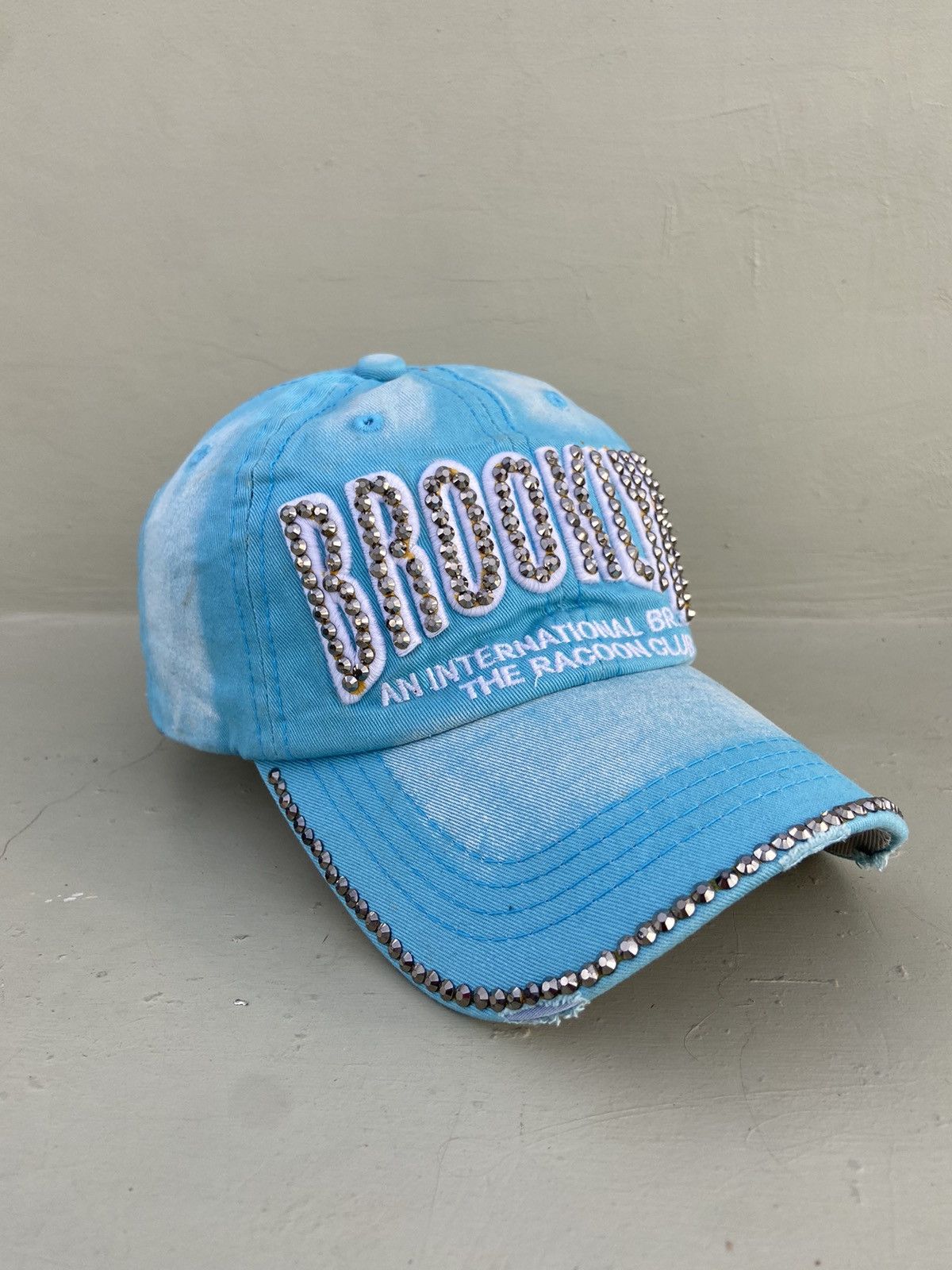 If Six Was Nine 2000s t2cap brooklyn denim hat blue washed Size ONE SIZE - 4 Thumbnail