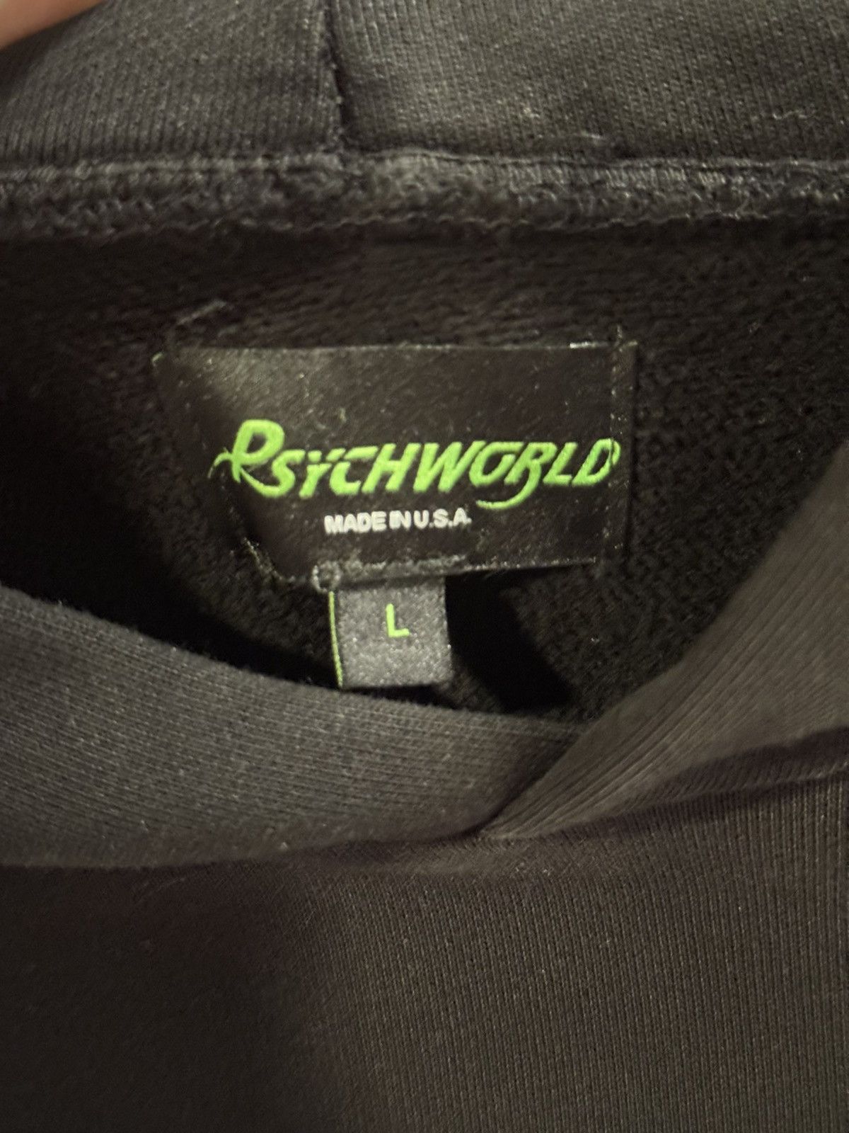 Psychworld Psychworld rhinestone hoodie Size US L / EU 52-54 / 3 - 2 Thumbnail