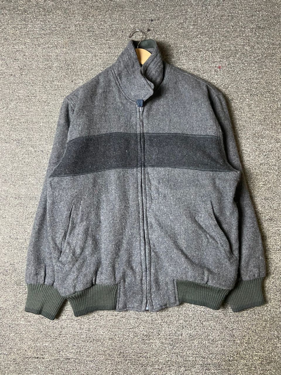 Japanese Brand Jericho Brand Wool Zipper Jacket (177) Size US M / EU 48-50 / 2 - 1 Thumbnail