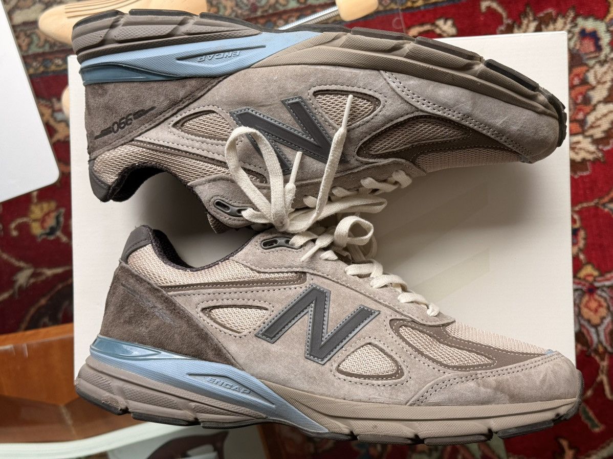 Auralee × New Balance 990v4 Size US 11 / EU 44 - 4 Thumbnail