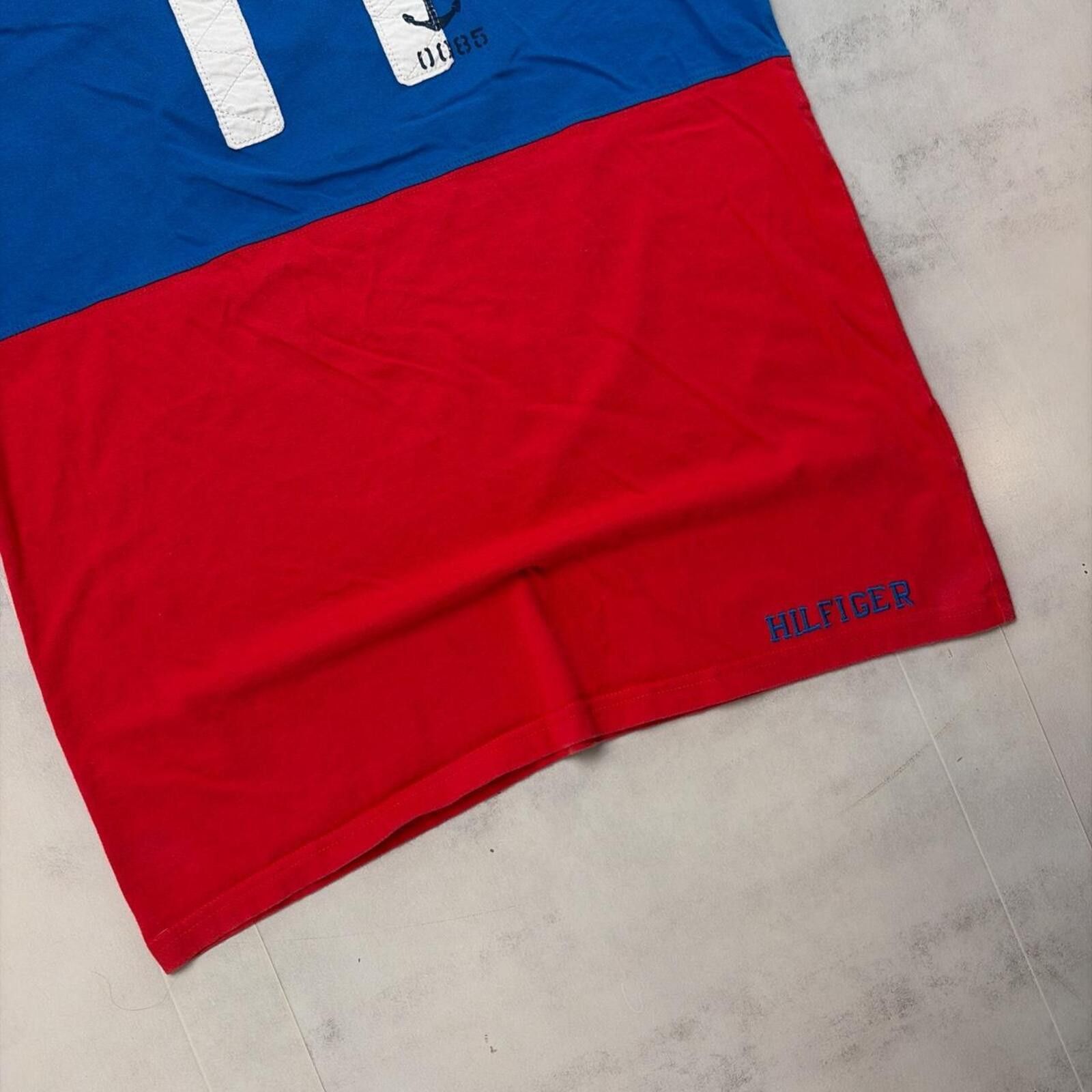 Tommy Hilfiger Y2K Red Tommy Hilfiger Grunge Chief Keef Skater T-Shirt Size US XS / EU 42 / 0 - 4 Thumbnail