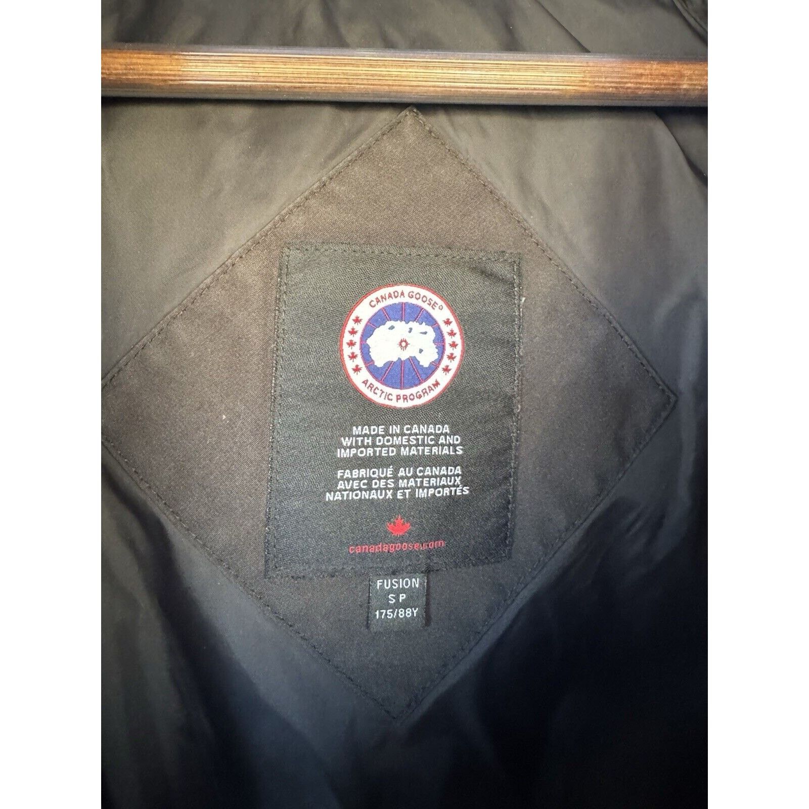 Canada Goose Canada Goose Emory Parka Winter Coat Fur Black Small Fusion Size US S / EU 44-46 / 1 - 3 Thumbnail