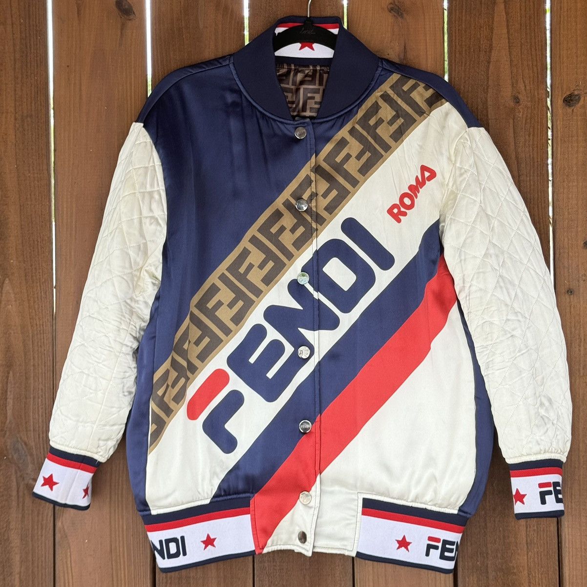 Fendi fila jacket online