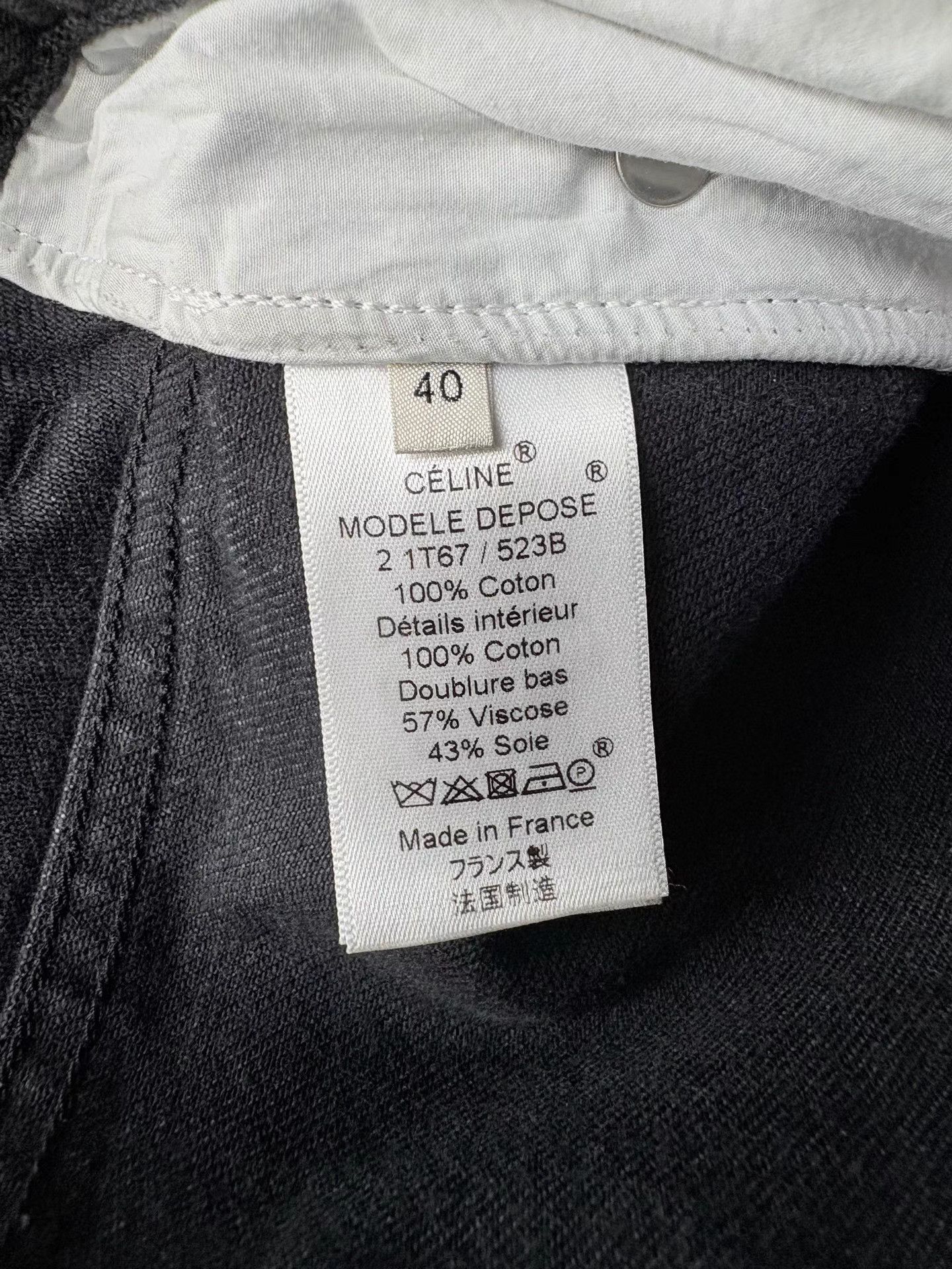 Celine CELINE Cuffed Jeans Size US 40 / EU 56 - 4 Thumbnail