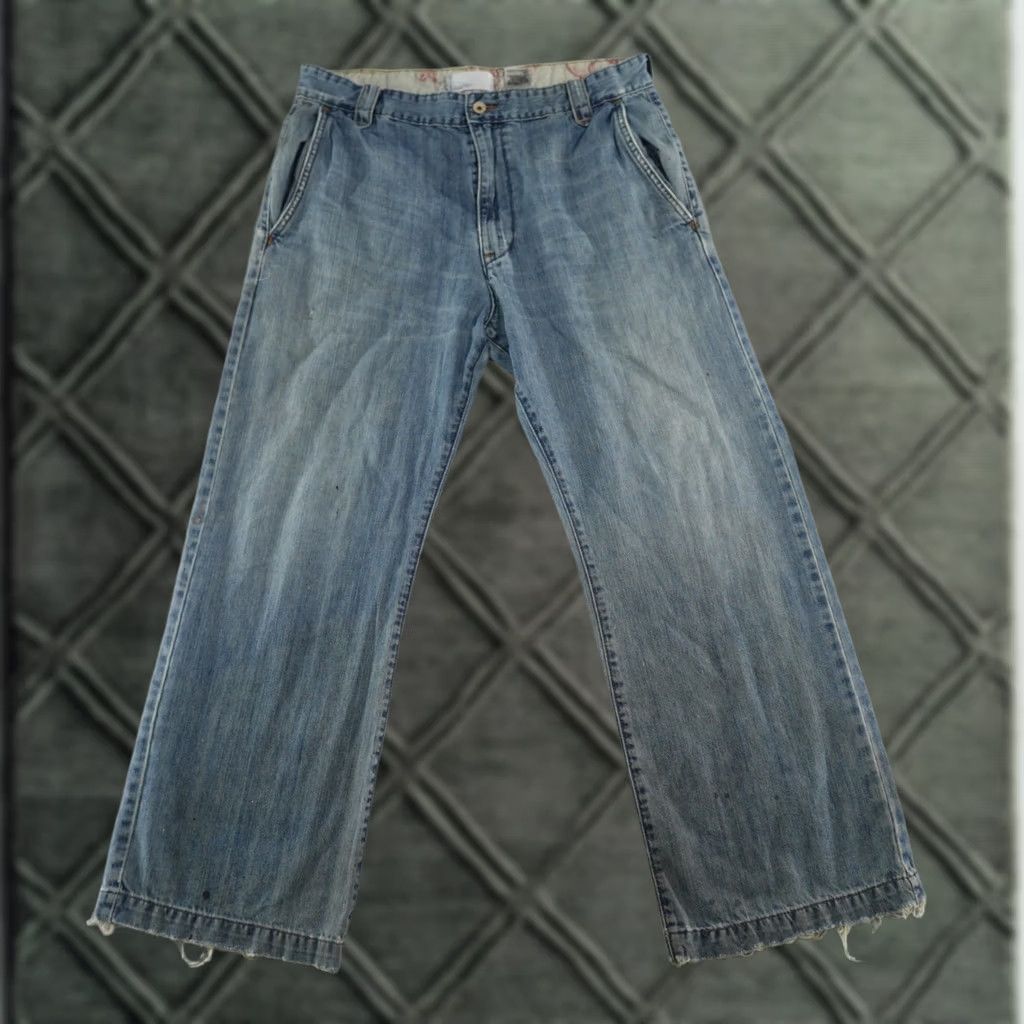 Levi's VINTAGE Levi's SilverTab Jeans Mens 34x30 Denim 5-Pocket Design Wide-Leg Jeans Men Blue 34x30 Size US 34 / EU 50 - 1 Thumbnail