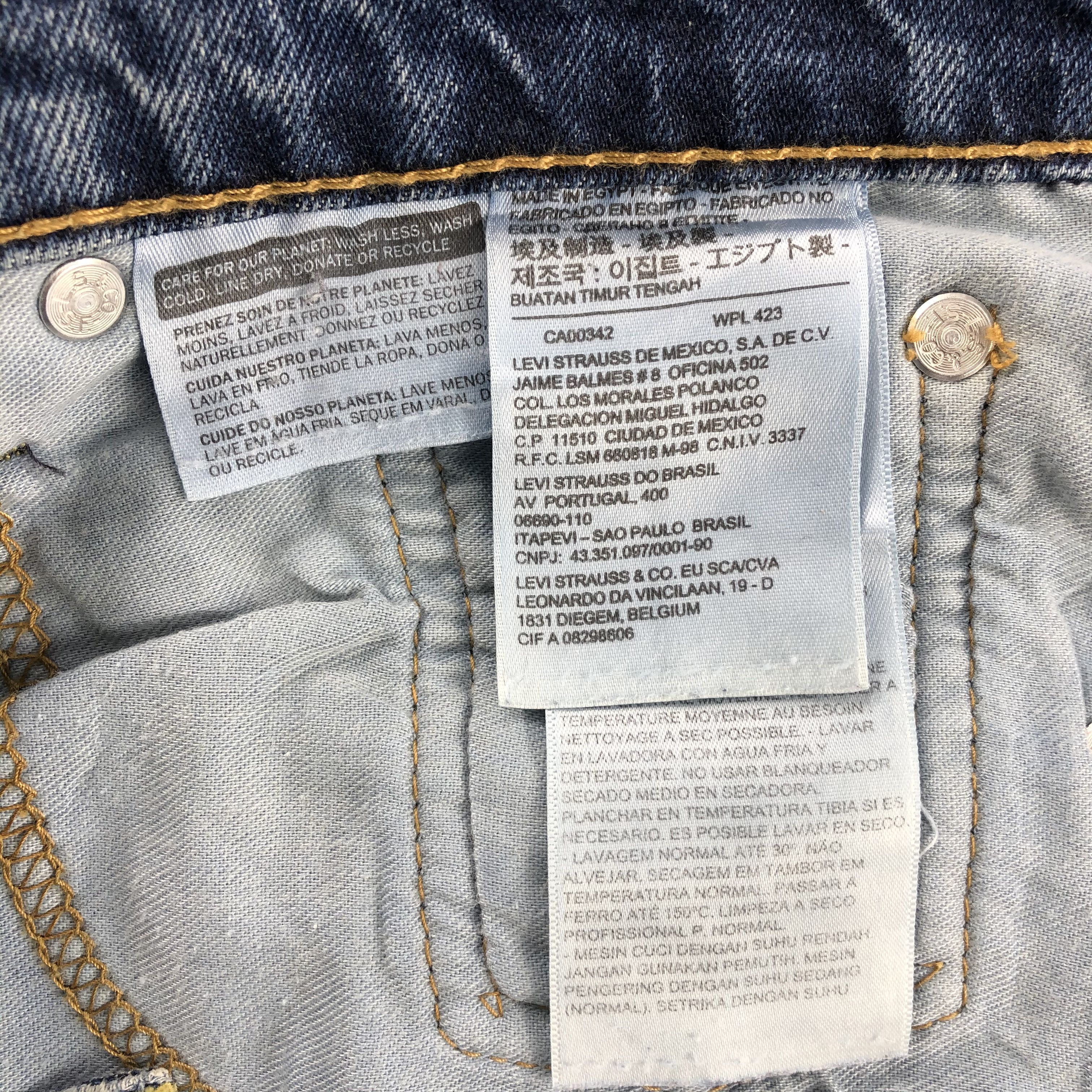 Levi's × Vintage Vintage Levis 511 Jeans-JM1400 Size US 30 / EU 46 - 9 Thumbnail