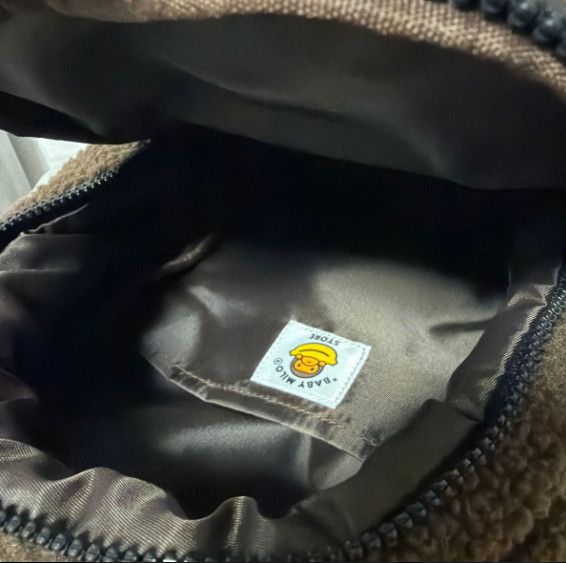 Japanese Brand brown Bape BABY MILO MINI FUR BACKPACK Size ONE SIZE - 8 Thumbnail