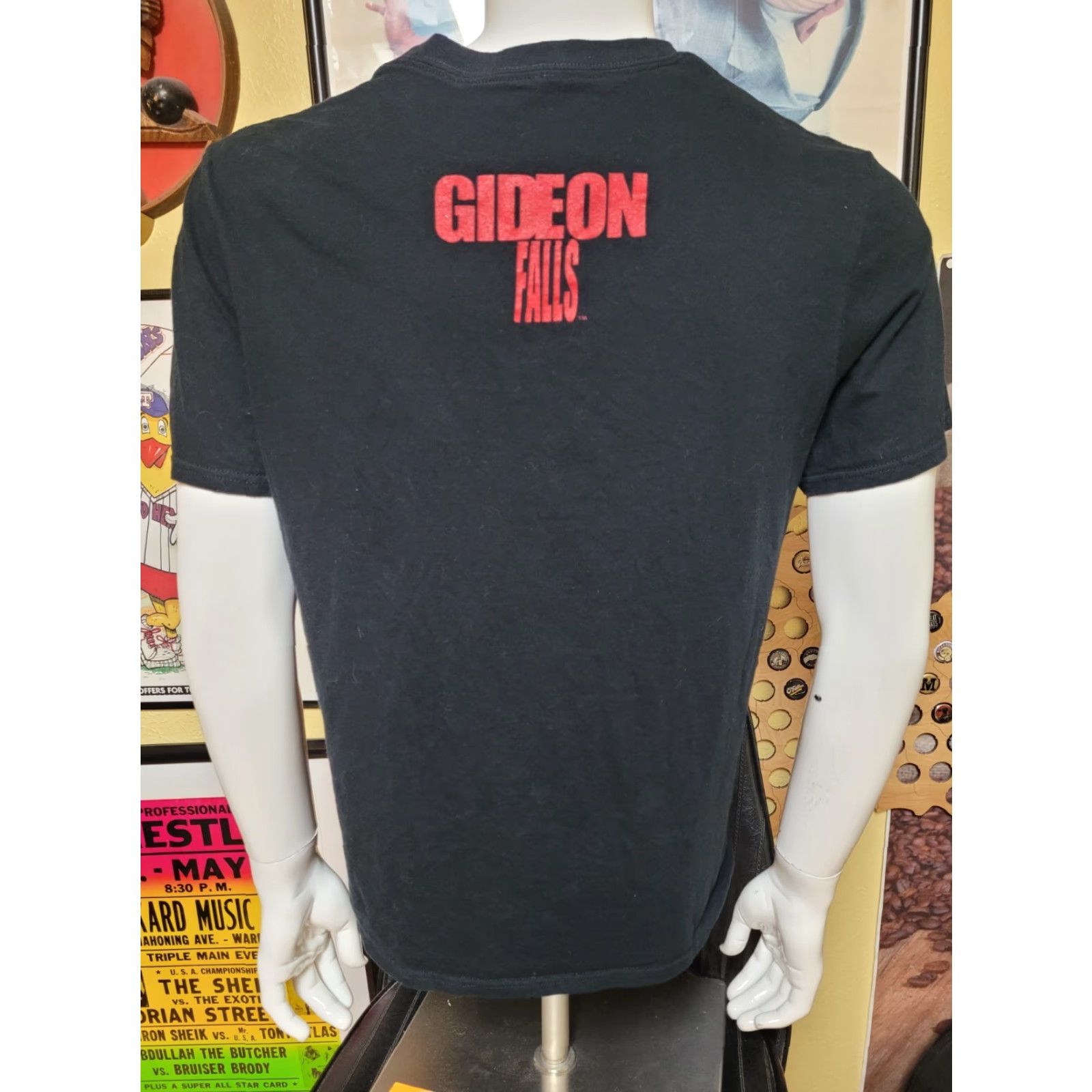 Vintage Gideon Falls Comic Book T Shirt M Black 100% Cotton Image Comics Graphic Tee Mens Horror Decade 2010s Size US M / EU 48-50 / 2 - 2 Thumbnail