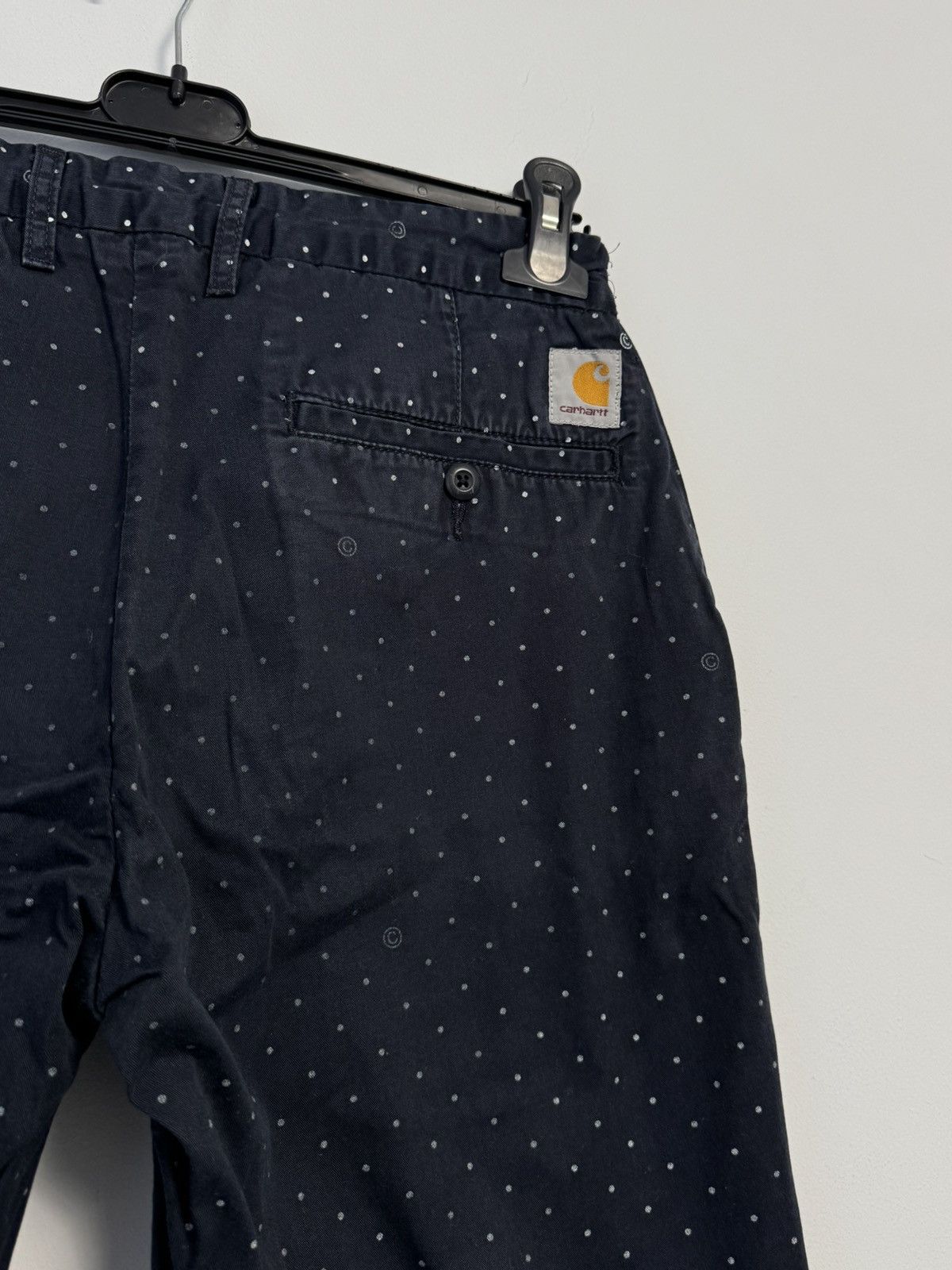 Carhartt Carhartt Wip Vintage Dark Blue Cargo Shorts Size US 32 / EU 48 - 6 Thumbnail