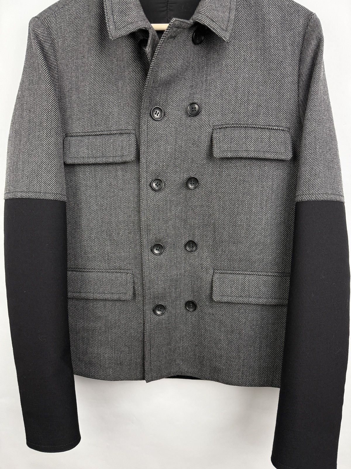 Balenciaga 🇫🇷 Balenciaga Paris Archive Double Breasted Wool Jacket Rare Size US M / EU 48-50 / 2 - 4 Thumbnail
