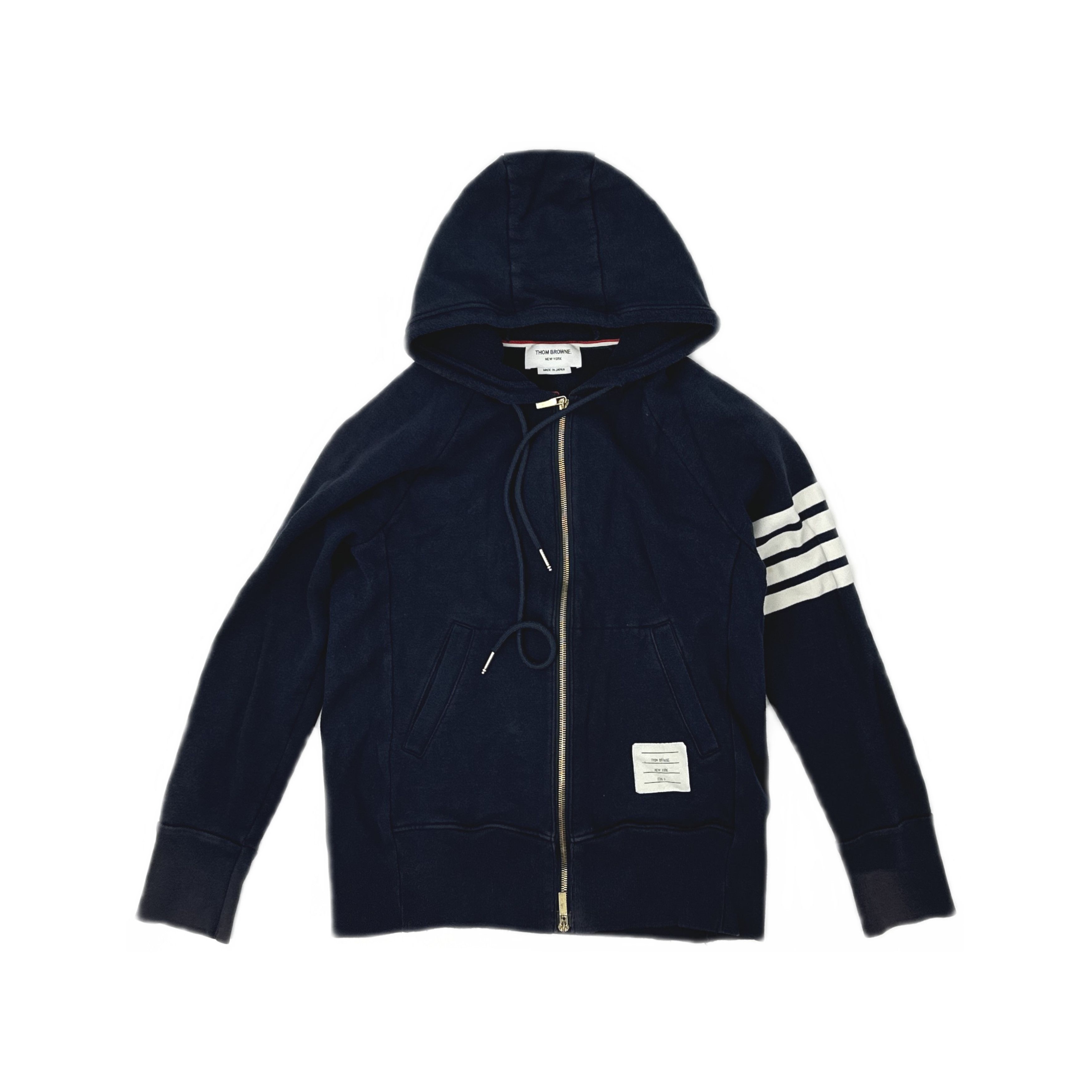 Thom Browne Thom Browne 4-Bar Stripe Hoodie Size 3 Size US L / EU 52-54 / 3 - 1 Thumbnail