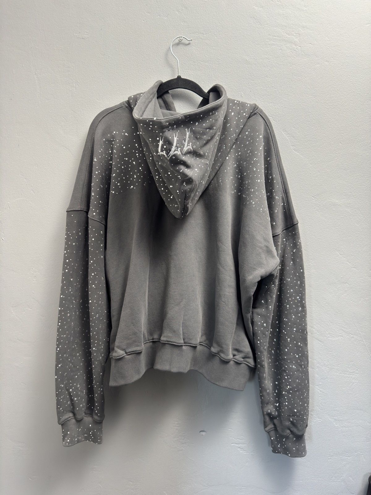 Other Jackpot Studios Diamonds Zip Up Hoodie (Grey) Size US L / EU 52-54 / 3 - 2 Thumbnail