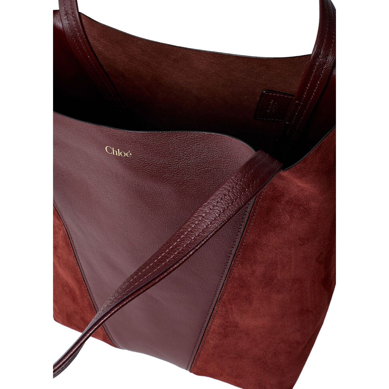 Chloe Chloe Medium Spin Red Leather Tote Bag New & Authentic Size ONE SIZE - 4 Thumbnail