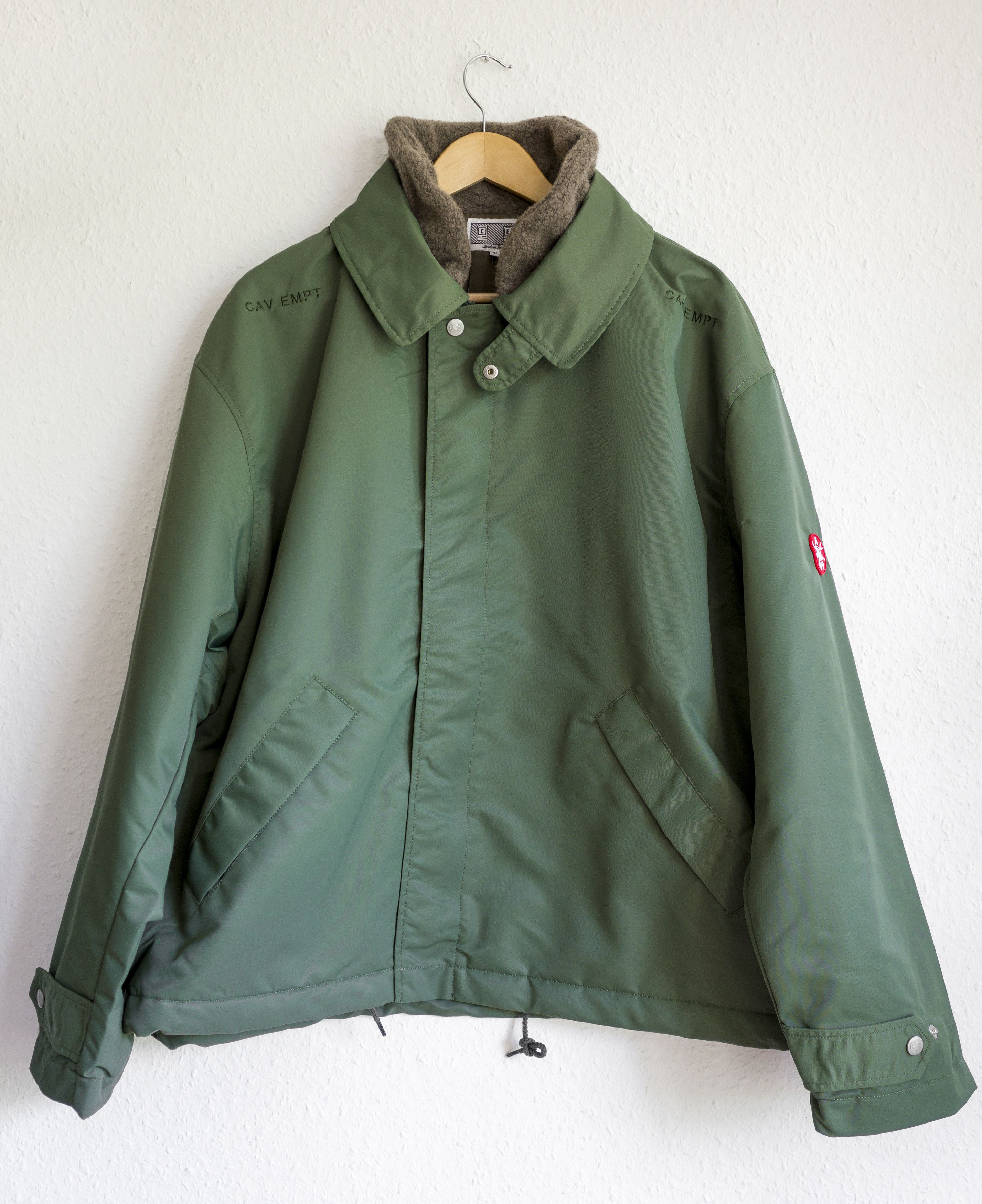 Cav Empt A/W 2024 Nylon wool/angora lined jacket BNWT Size US XL / EU 56 / 4 - 1 Thumbnail