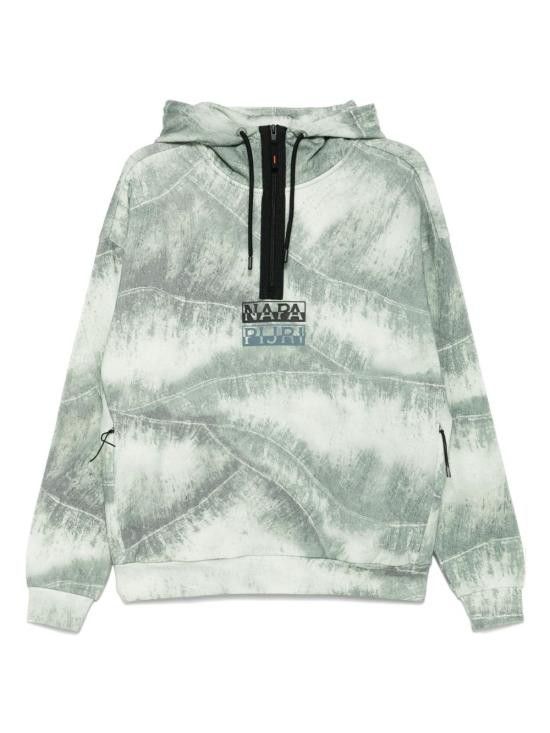 Napapijri NAPAPIJRI Men Hoodies NP0A4ICF FCP1 Green Size US L / EU 52-54 / 3 - 1 Thumbnail