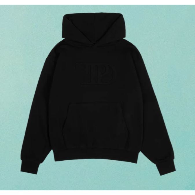 Band Tees NEW TAYLOR SWIFT TTPD BLACK EMBOSSED HOODIE SZ MEDIUM Size M / US 6-8 / IT 42-44 - 1 Thumbnail