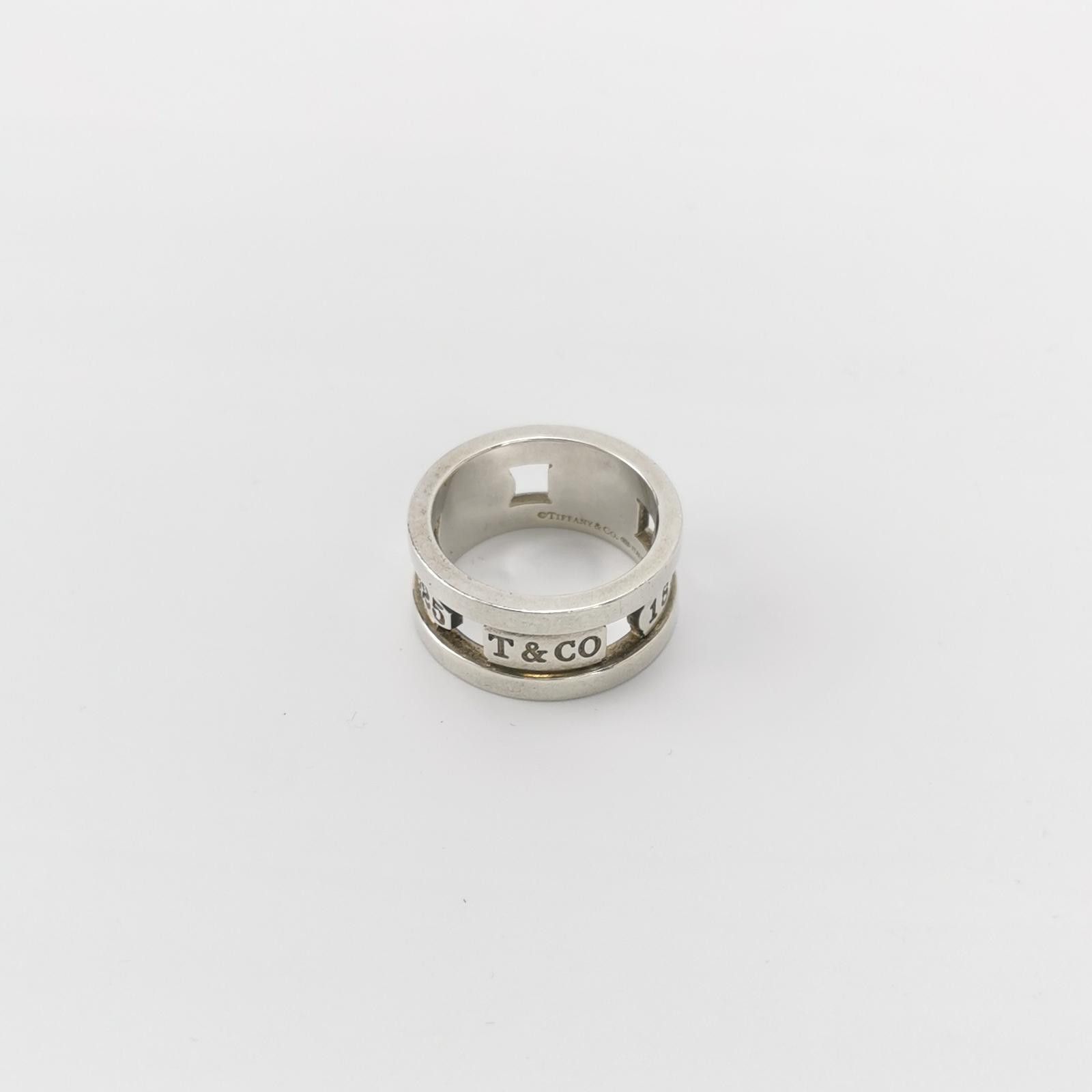 Tiffany & Co. Tiffany & Co. 1837S925 Founding Year Engraved Ring Size 14 Size ONE SIZE - 2 Thumbnail