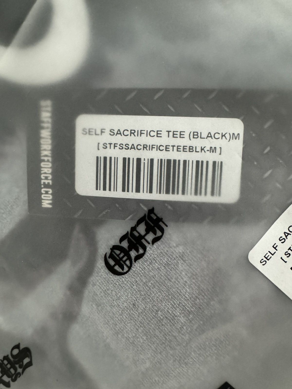 STAFF WORKFORCE STAFF WORKFORCE SELF SACRIFICE SURVIVORS GUILT TEE g59 ftp Size US M / EU 48-50 / 2 - 8 Thumbnail
