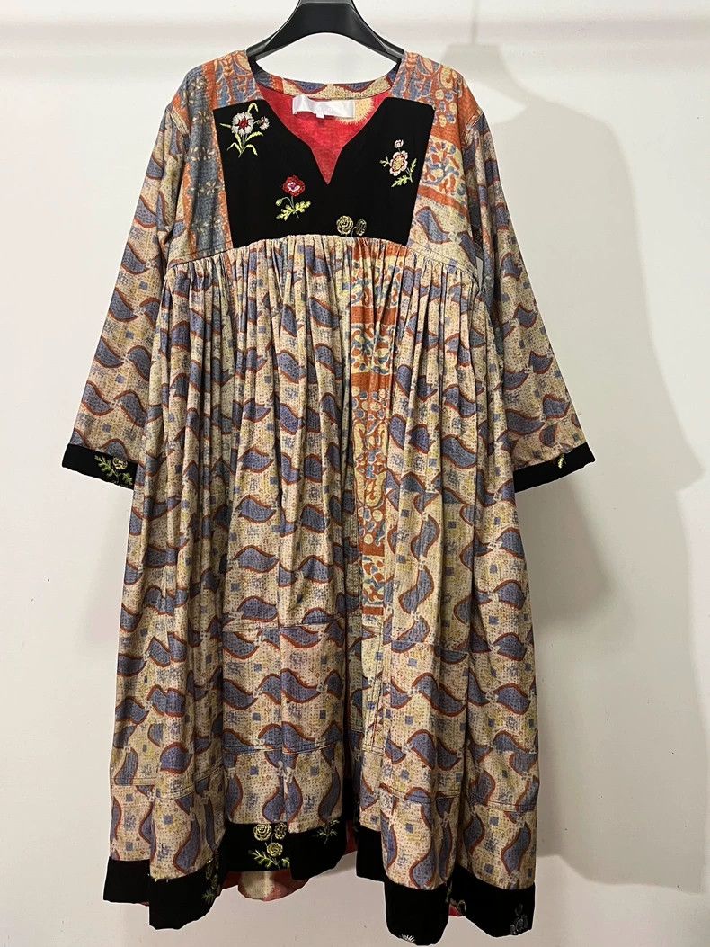 Comme des Garcons Comme Des Garcons Embroidered Floral Dress Size M / US 6-8 / IT 42-44 - 1 Thumbnail