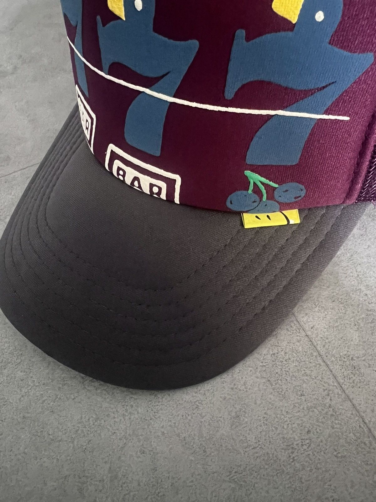 Kapital × Kapital Kountry Kapital Lucky Battery Bird Trucker Cap Size ONE SIZE - 3 Thumbnail