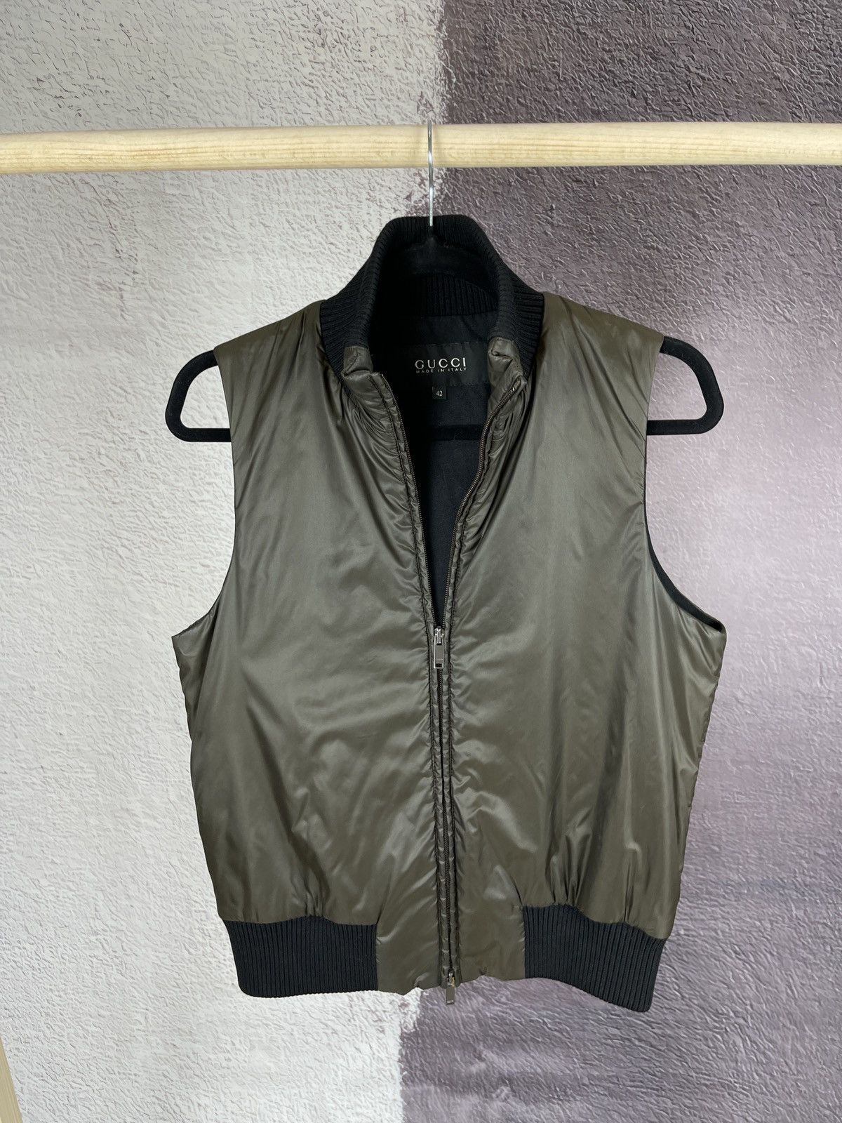 Gucci Gucci vintage full zip vest lining rare Size M / US 6-8 / IT 42-44 - 2 Thumbnail