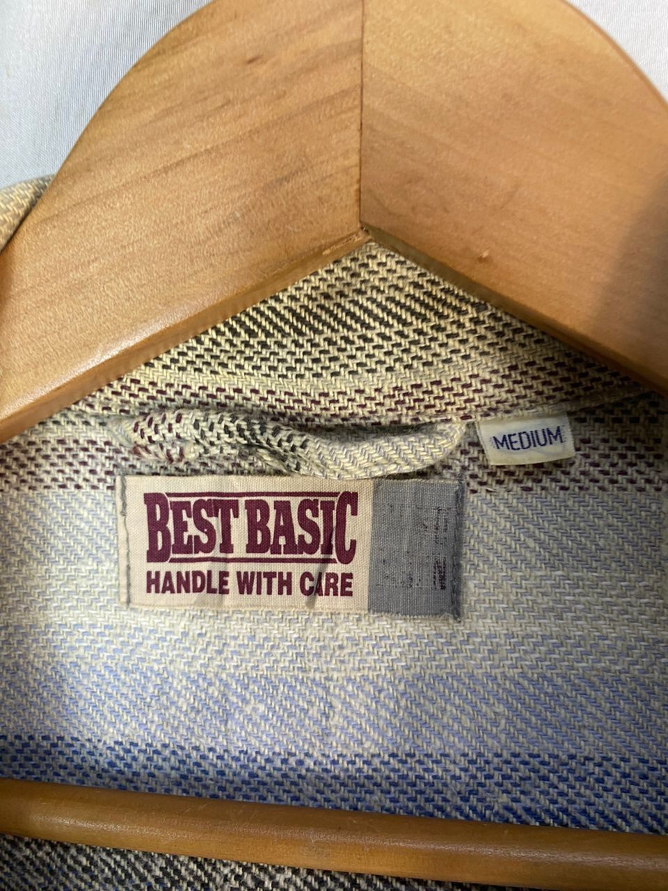 Flannel × Japanese Brand Multicolor flannel button up shirt by best basic Size US L / EU 52-54 / 3 - 7 Thumbnail