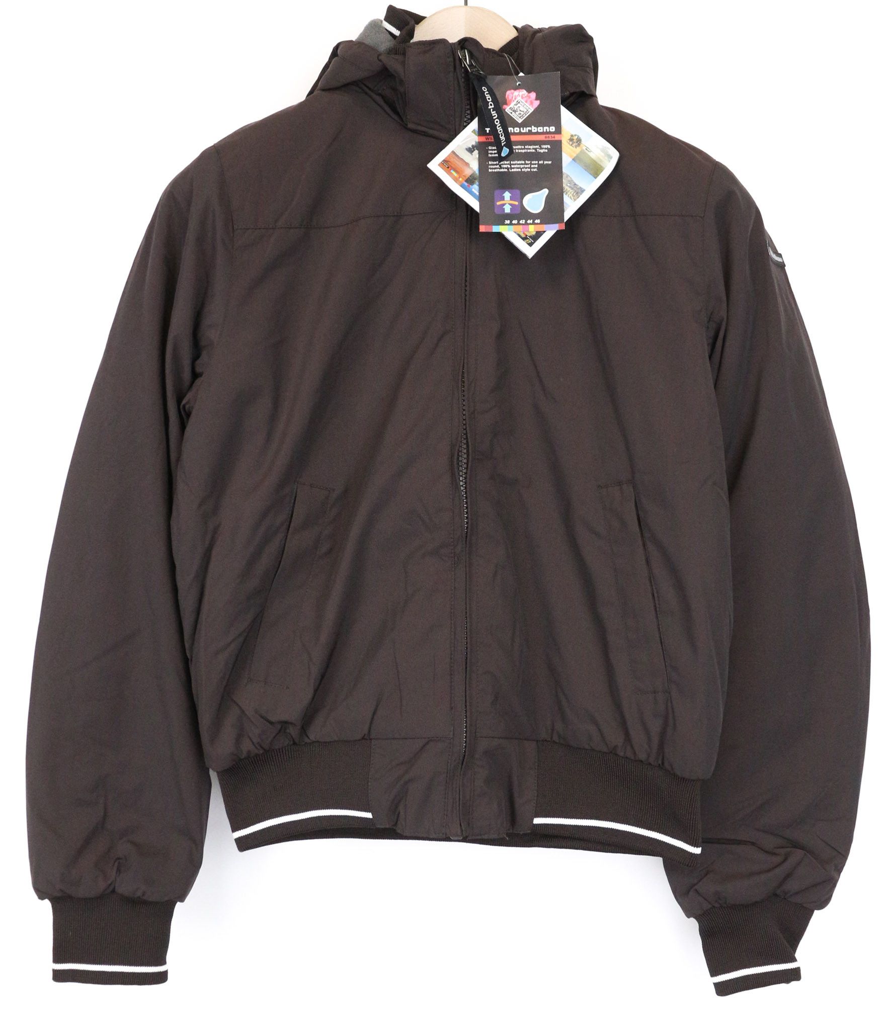 Other WSP LADY IT42 Brown Waterproof Moto Jacket 75724 Size XL / US 12-14 / IT 48-50 - 1 Thumbnail