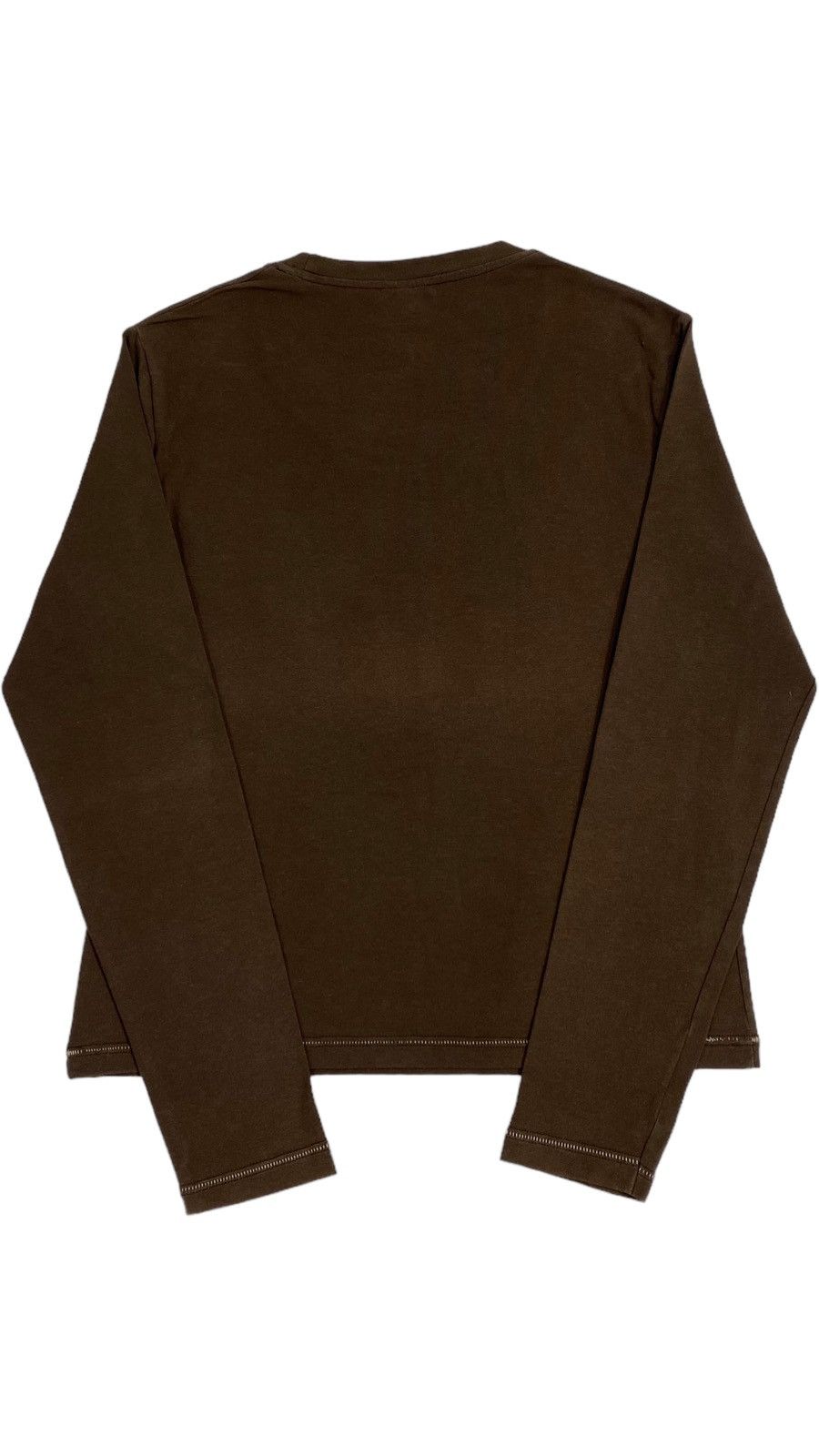 Trussardi 🔥LASTDROP🔥Vintage Bronze Rainbow Logo Rusted Brown Elastic Size XL / US 12-14 / IT 48-50 - 3 Thumbnail