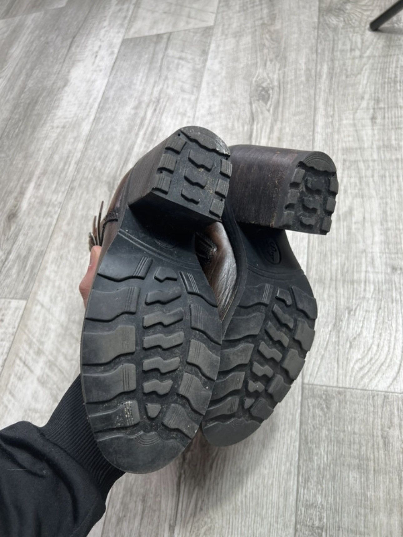 ASH Vintage ASH Leather Avant Garde Boots AirStep.98 Style Y2k Size US 9 / IT 39 - 8 Thumbnail