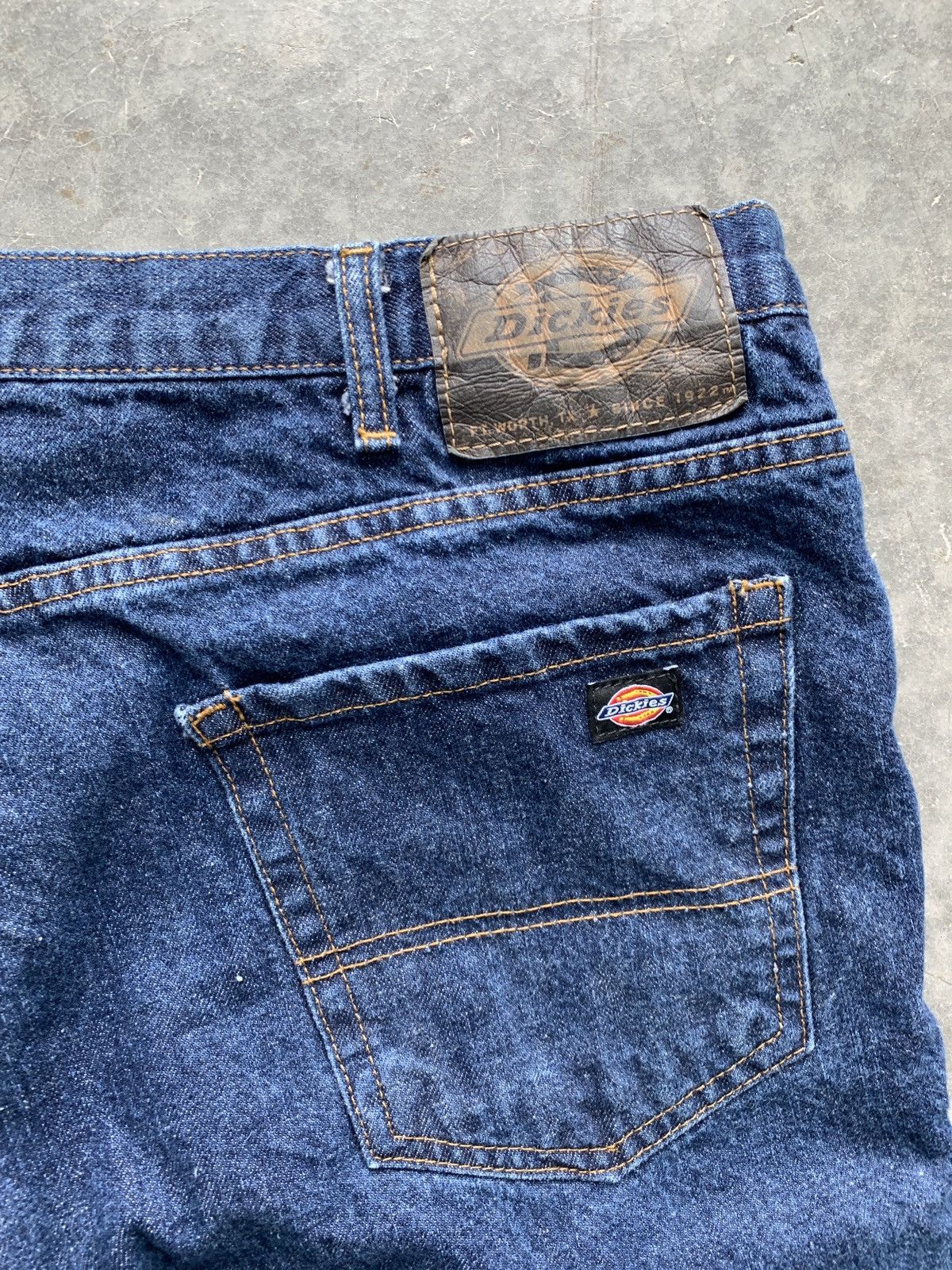 Dickies × Vintage Vintage Y2K Flannel Lined Dickies Jeans Size US 36 / EU 52 - 7 Thumbnail