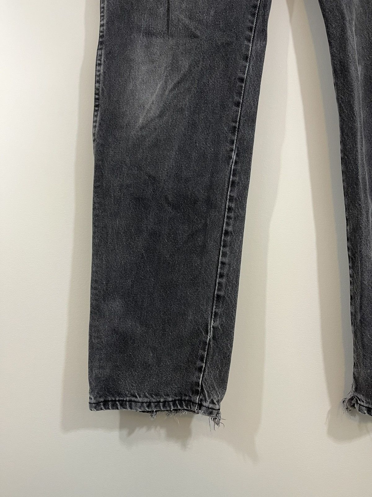 Vintage Sun Faded Distressed Black Jeans Size US 36 / EU 52 - 10 Thumbnail